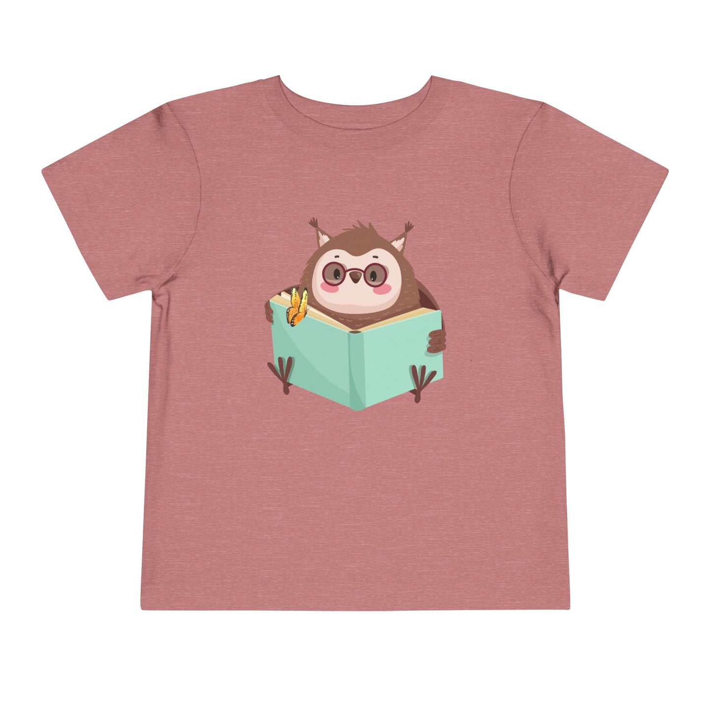 Toddler Owl Reading Tee β Wise Style for Little Learners