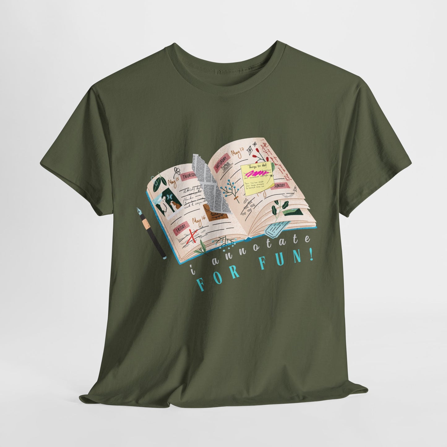Teen/Adult Unisex Tee β I Annotate for Fun