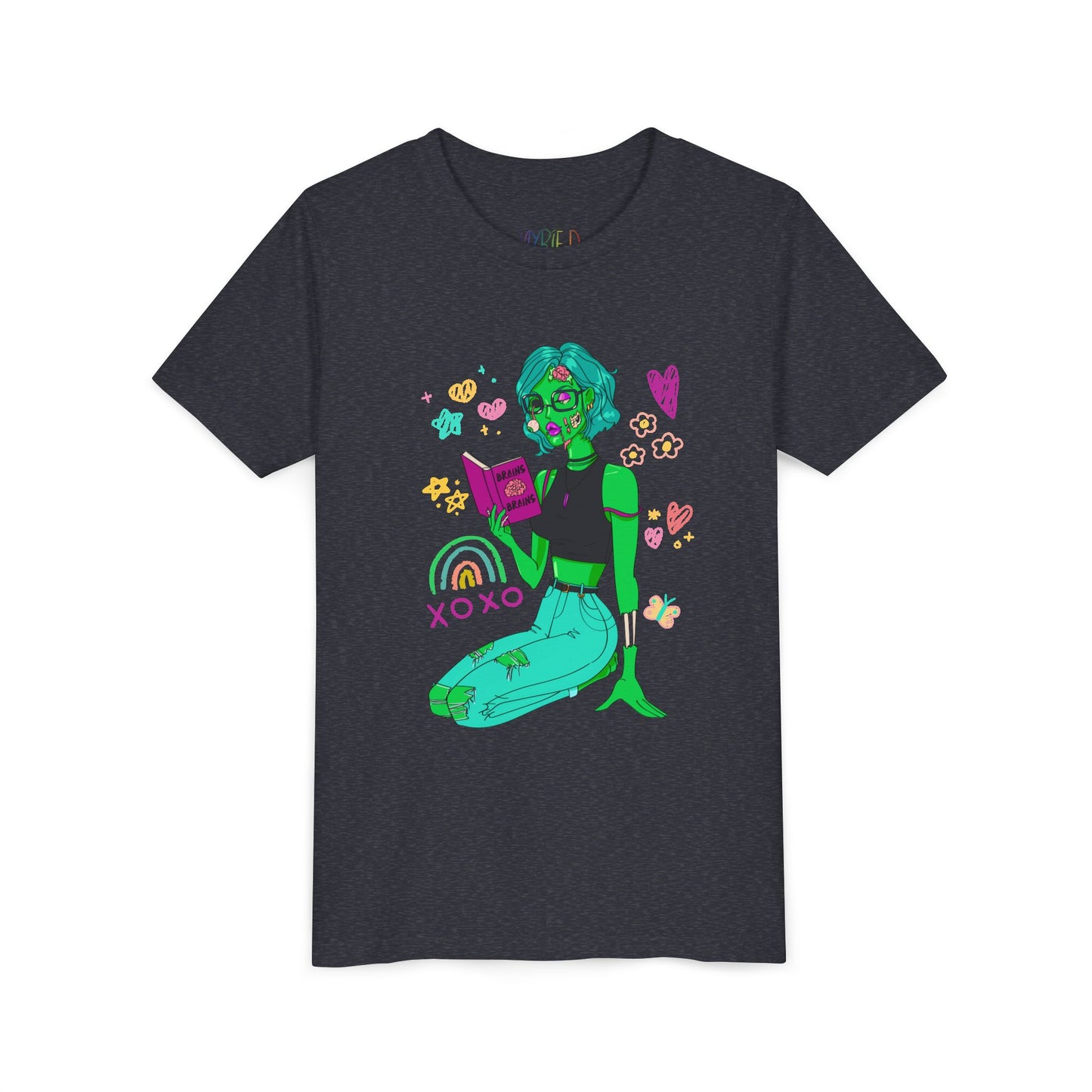 Youth Reading in Style – Zombie Girl Tee