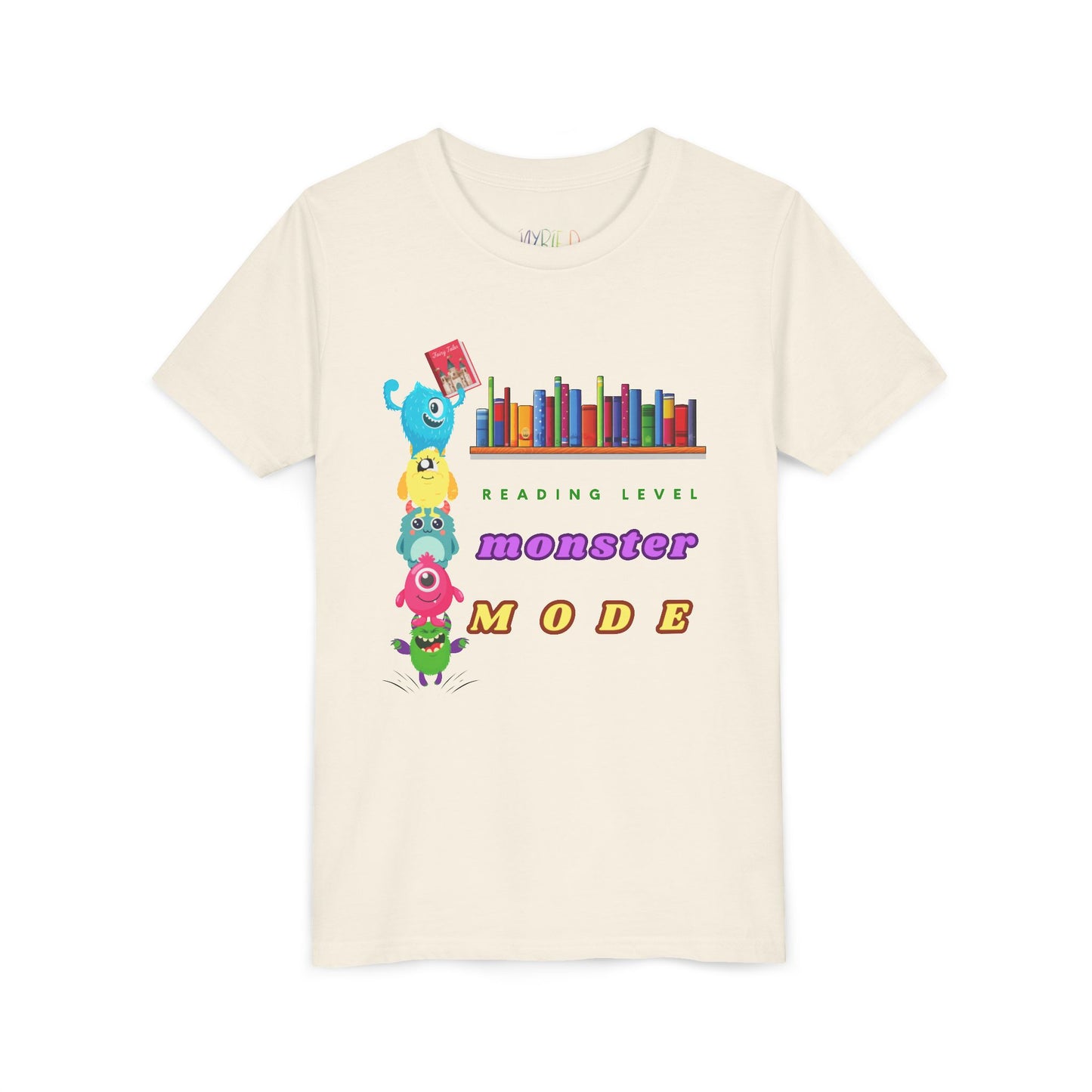 Youth Monster Mode Reading Tee