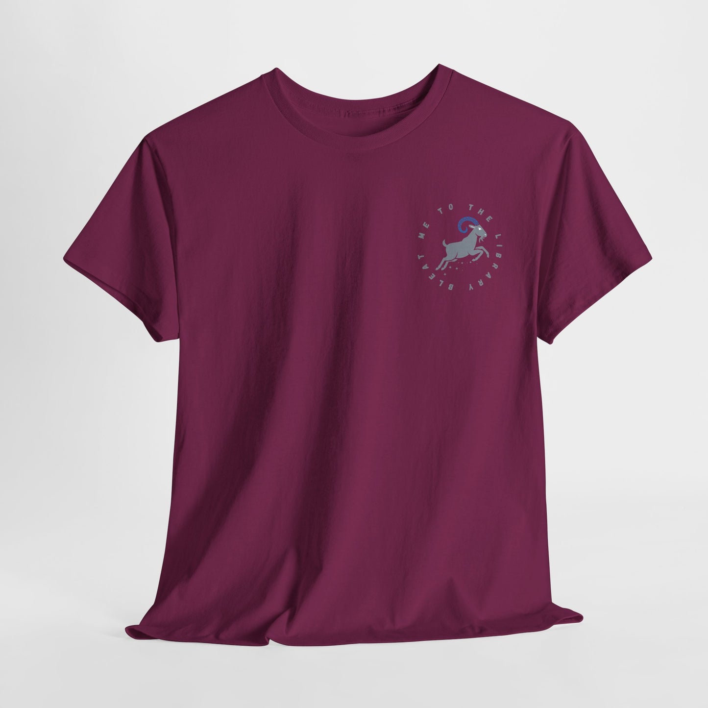 Teen/Adult Unisex β Bleat Me to the Library Goat Tee