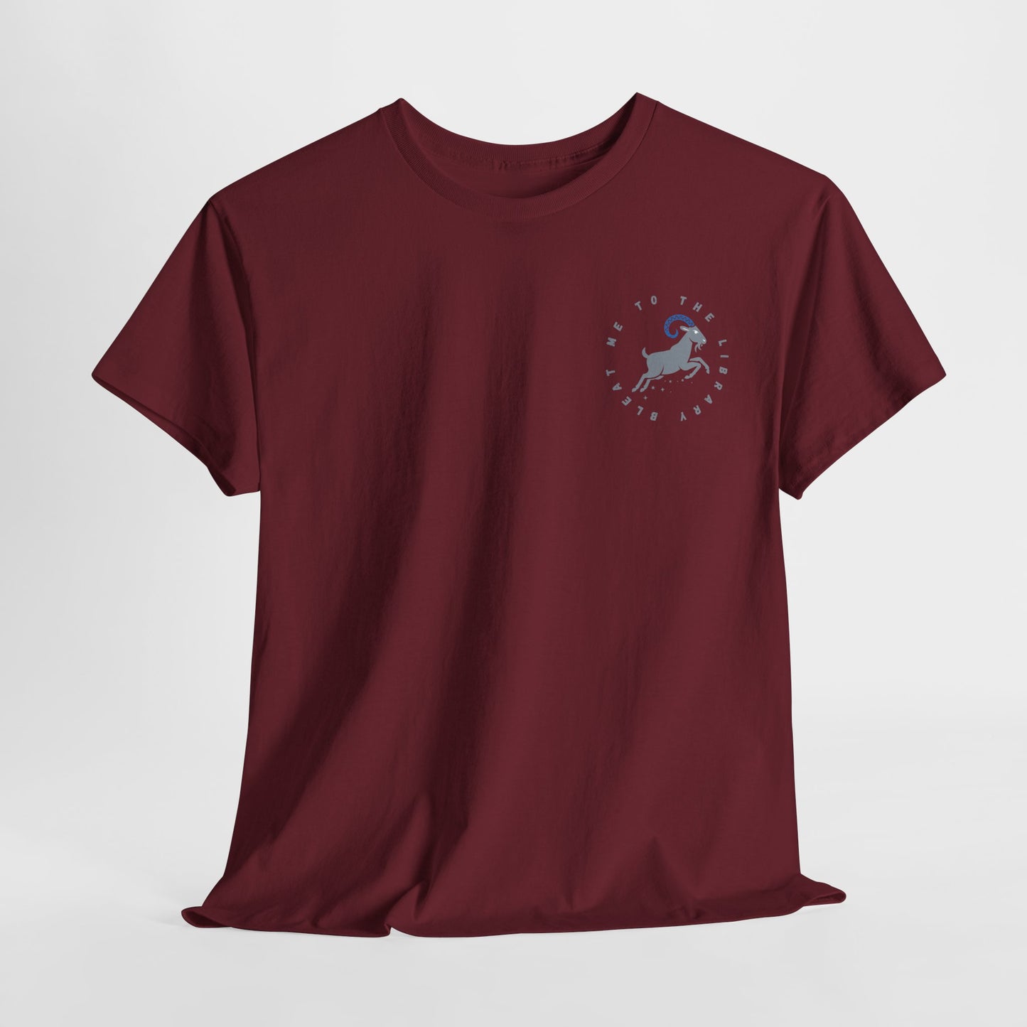 Teen/Adult Unisex β Bleat Me to the Library Goat Tee