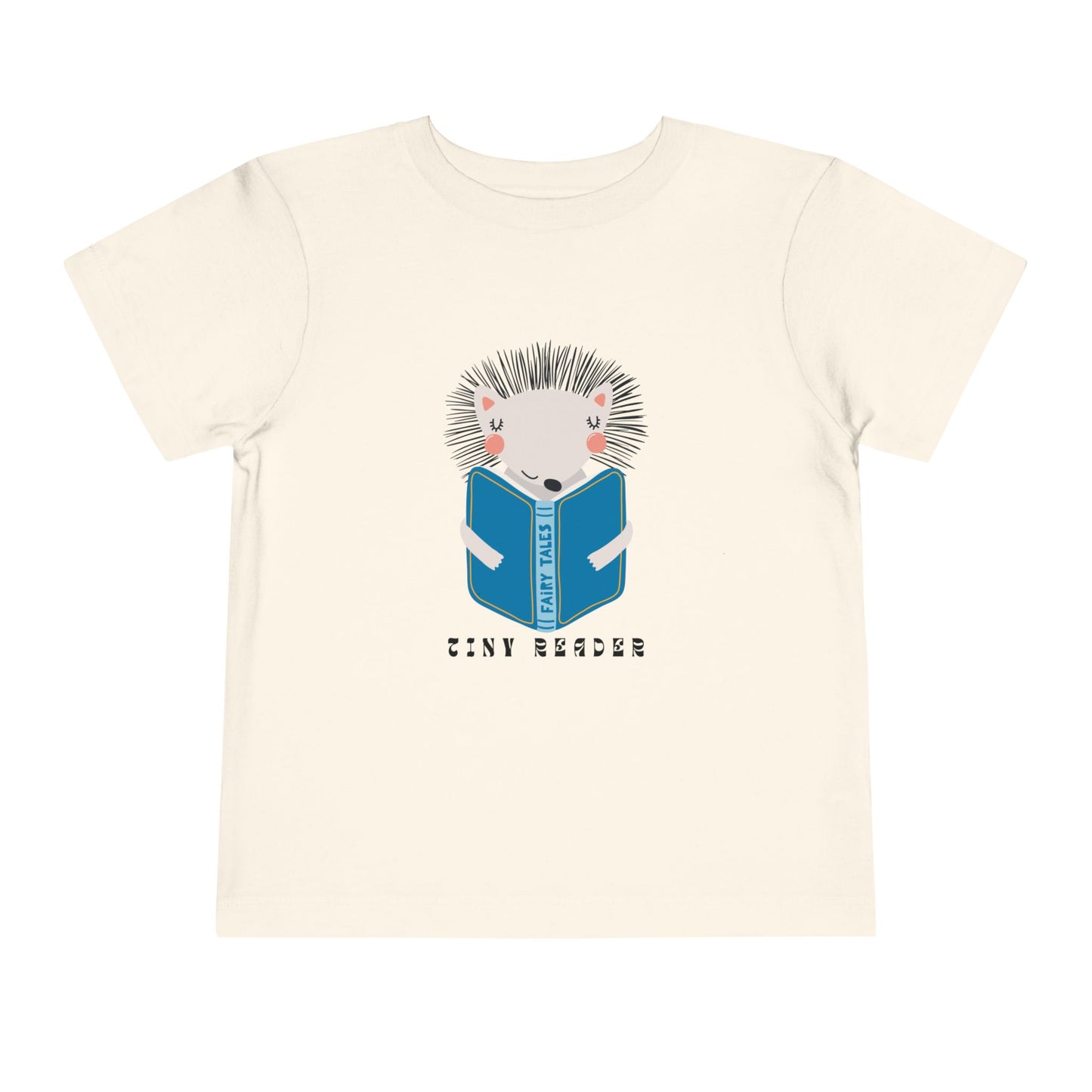 Toddler Tiny Reader Tee β Hedgehog Cuteness Meets Fairy Tale Fun