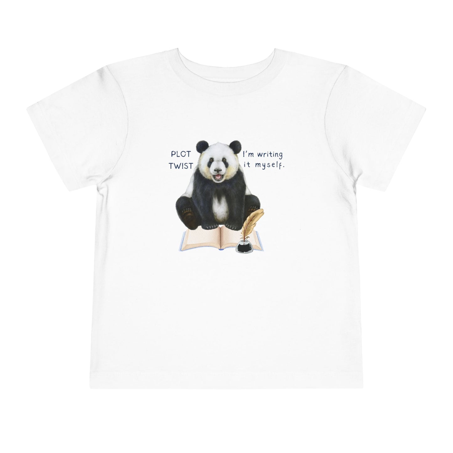 Toddler Plot Twist Panda Tee
