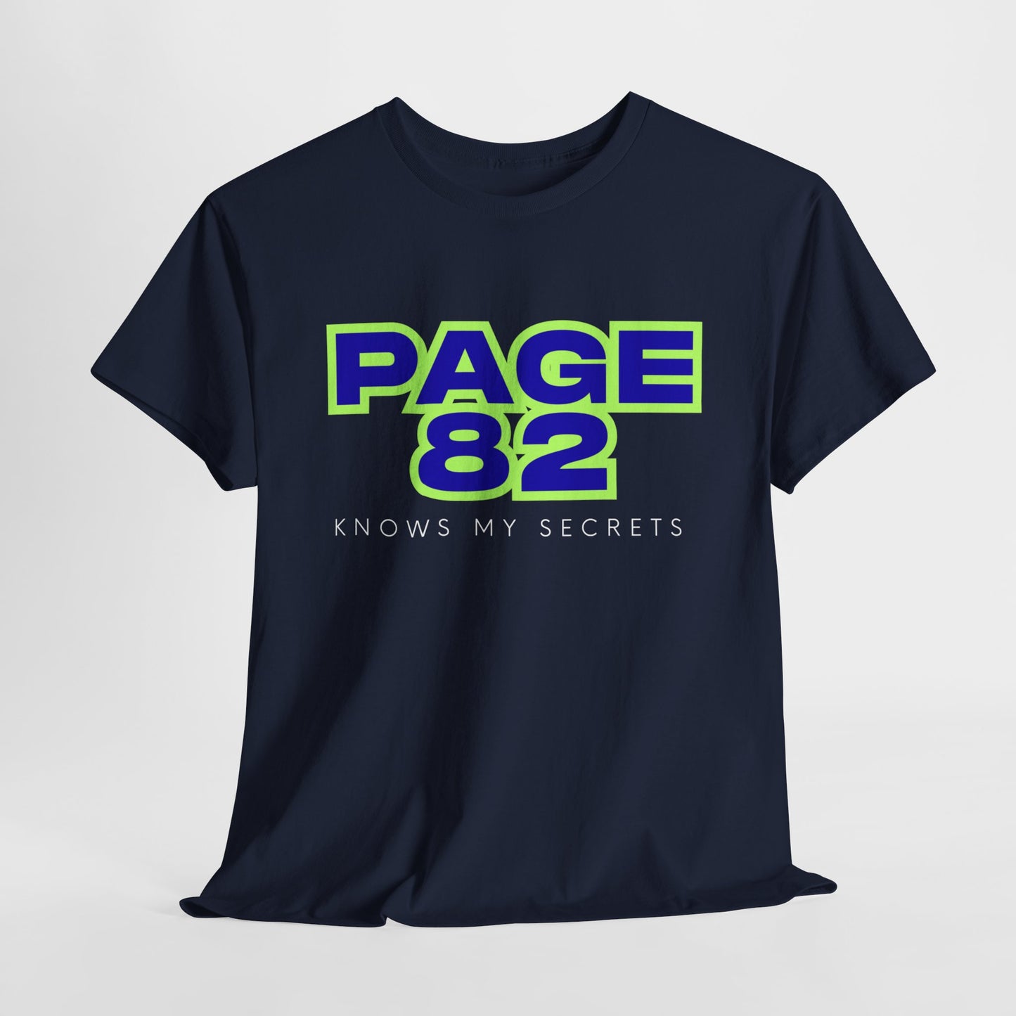 Teen/Adult Unisex Tee β Page 82 Knows My Secrets