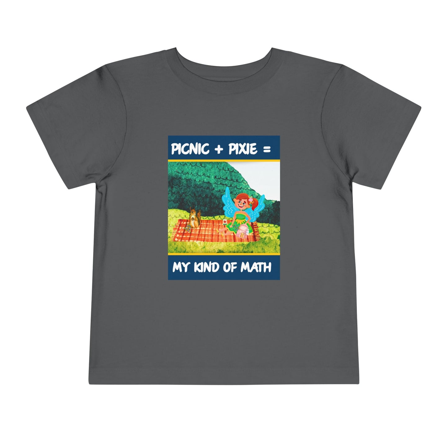 Toddler My Kind of Math Tee – Mei-Mei Picnic Shirt for Imaginative Thinkers