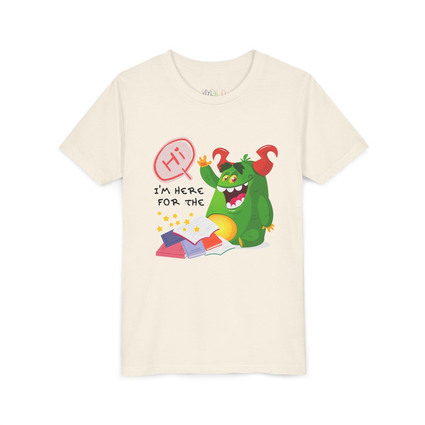 Youth Here for the Storytime Sparkles Tee
