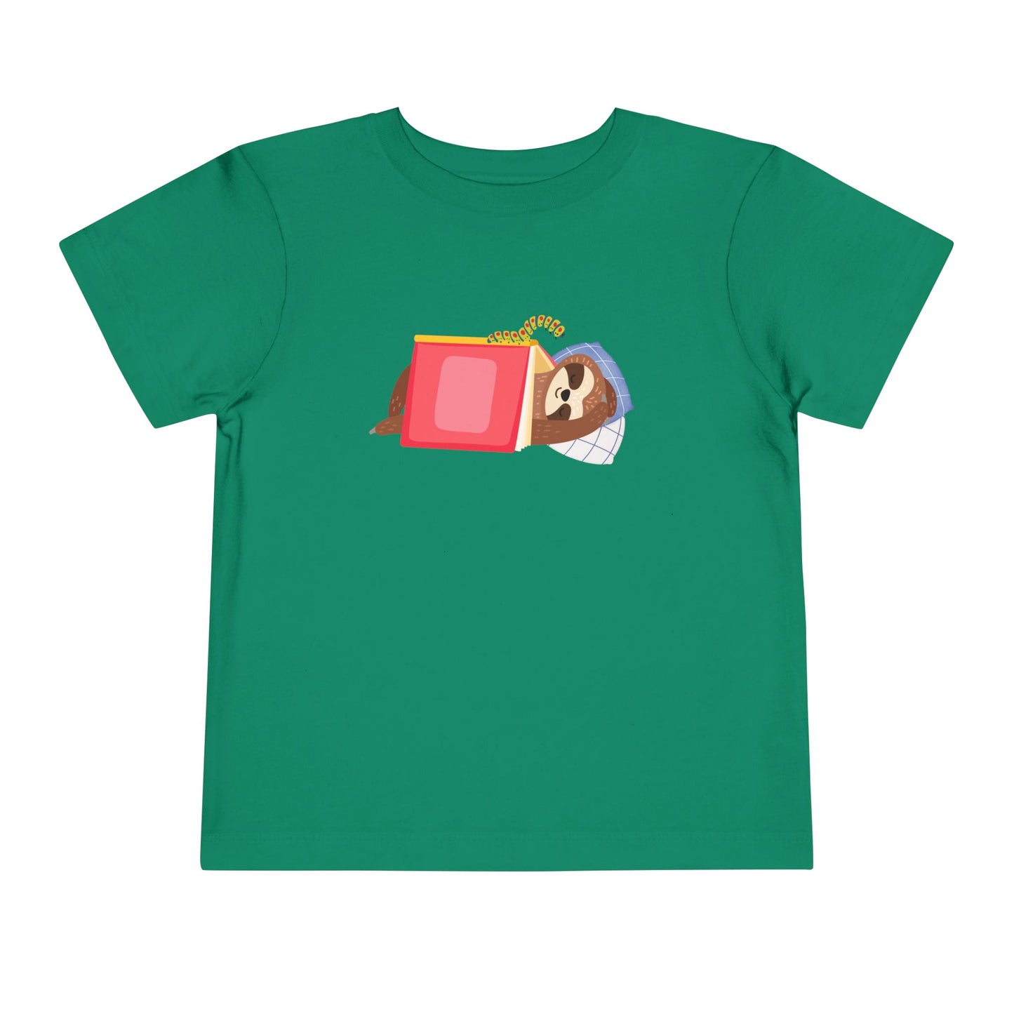 Toddler Sleepy Sloth Storytime Tee for Bookish Bedheads