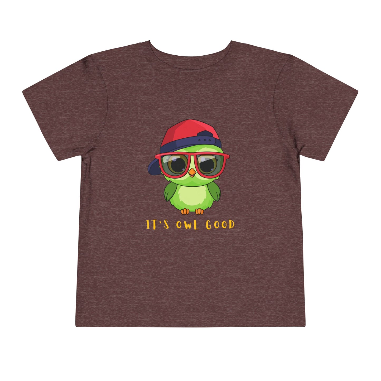 Toddler It’s Owl Good Tee – Cool Owl Shirt for Laid-Back Littles