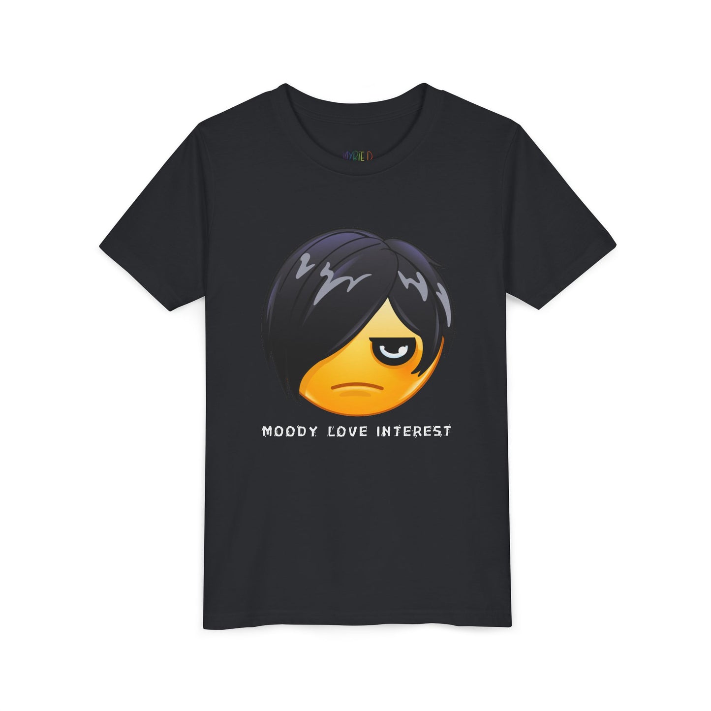 Youth Moody Love Interest T-Shirt – Dramatic Vibes for Young Rom-Com Fans