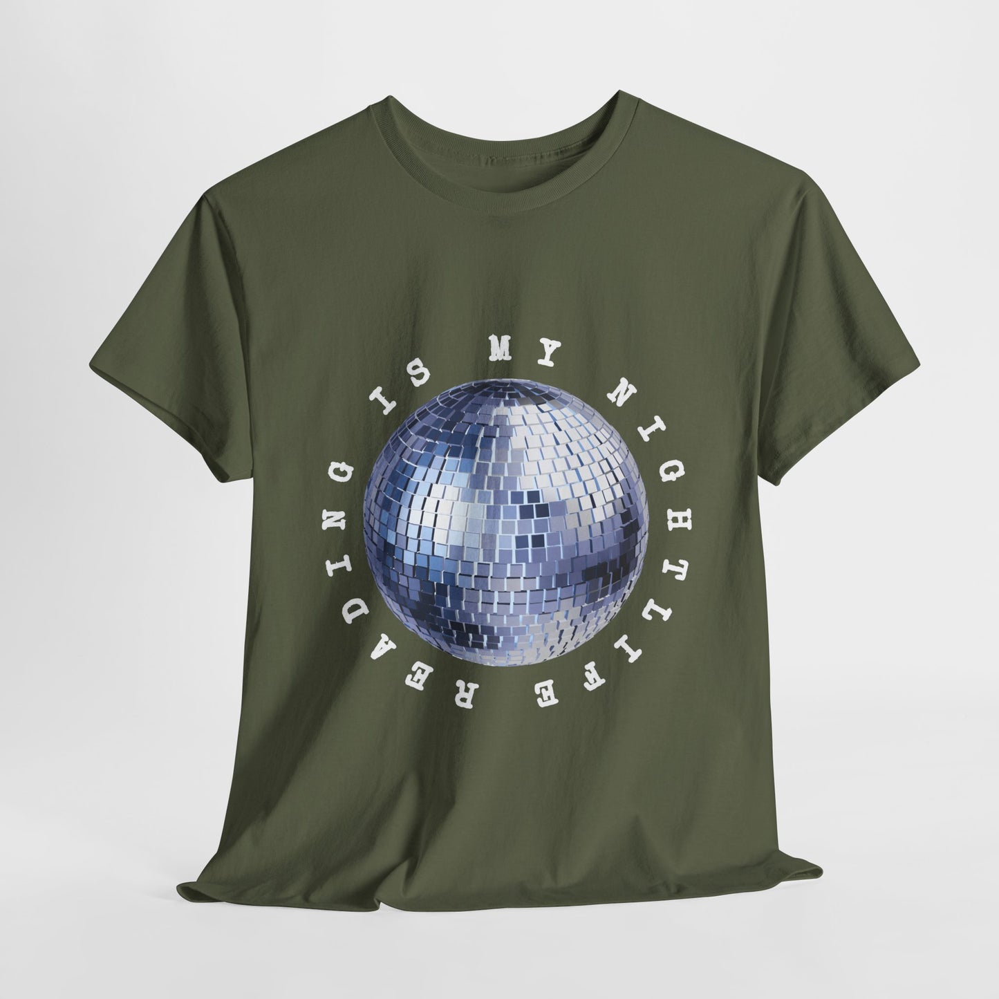 Teen/Adult Unisex Reading Is My Nightlife Tee