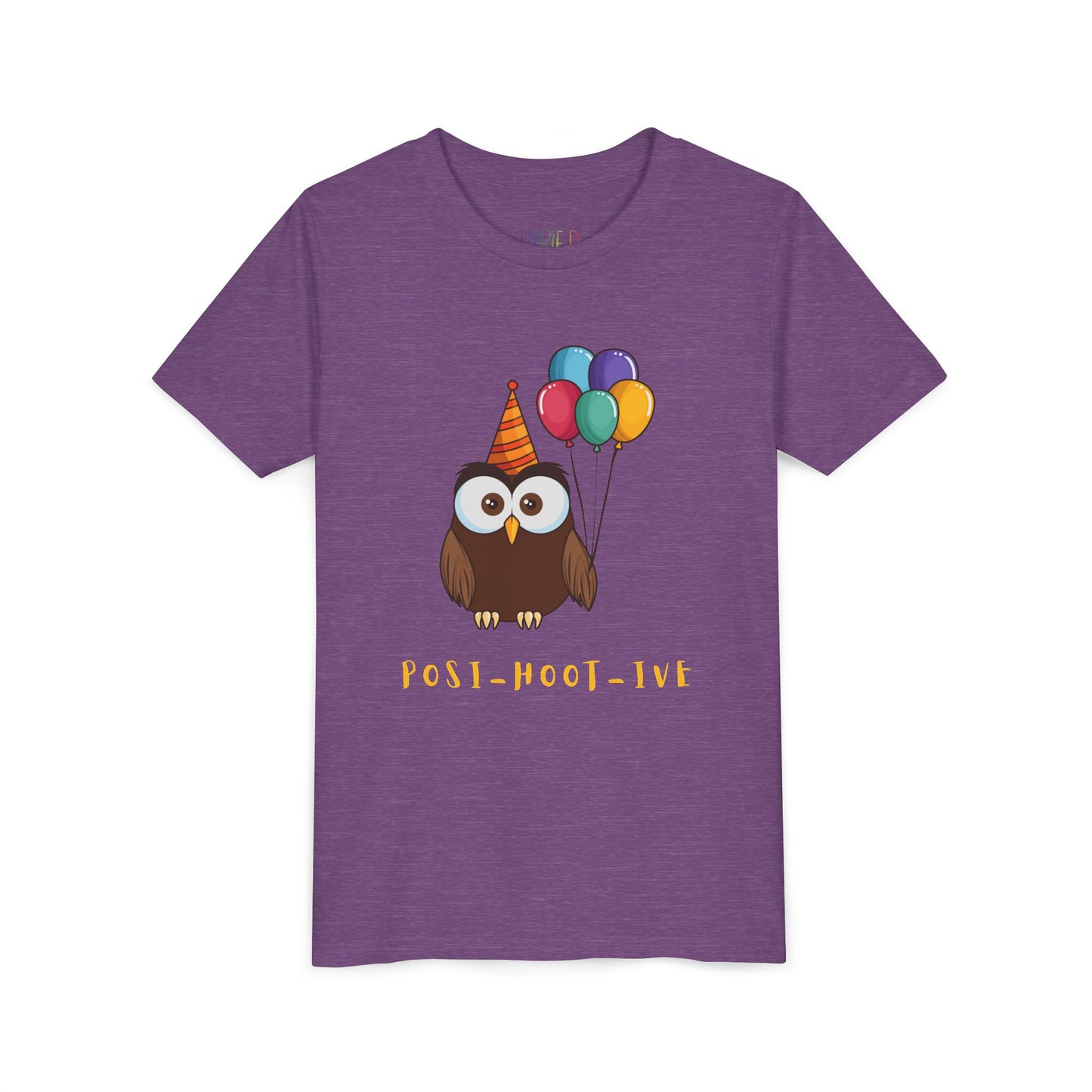 Youth Posi-Hoot-ive Tee β Encouraging Words for Bright Young Minds