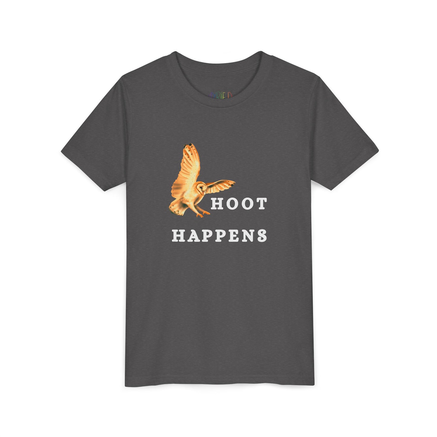 Youth Hoot Happens T-Shirt – Funny Barn Owl Tee for Animal-Loving Kids