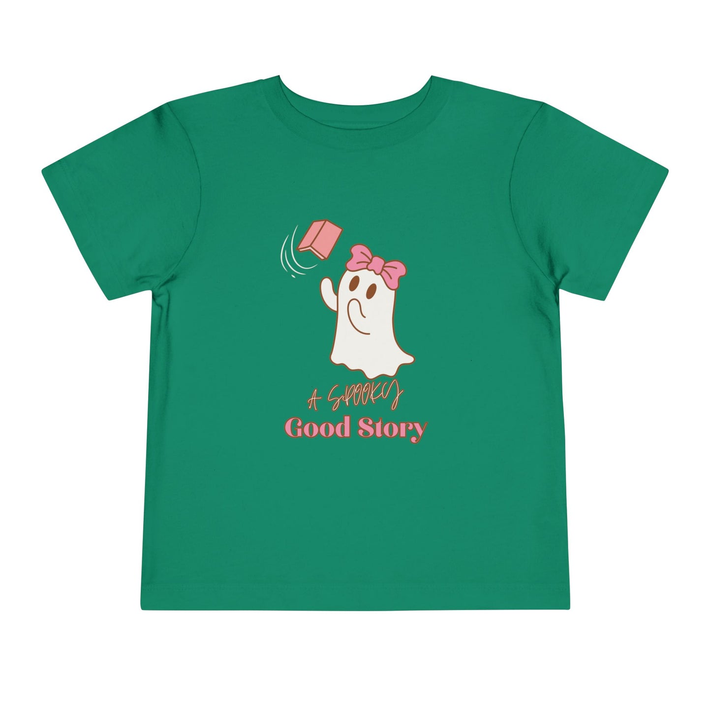 Toddler A Spooky Good Story Tee β Cute Halloween Ghost Reading Shirt
