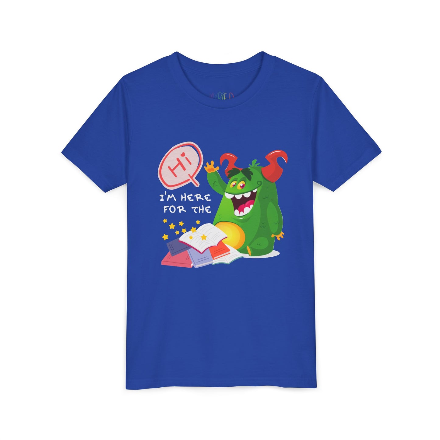 Youth Here for the Storytime Sparkles Tee