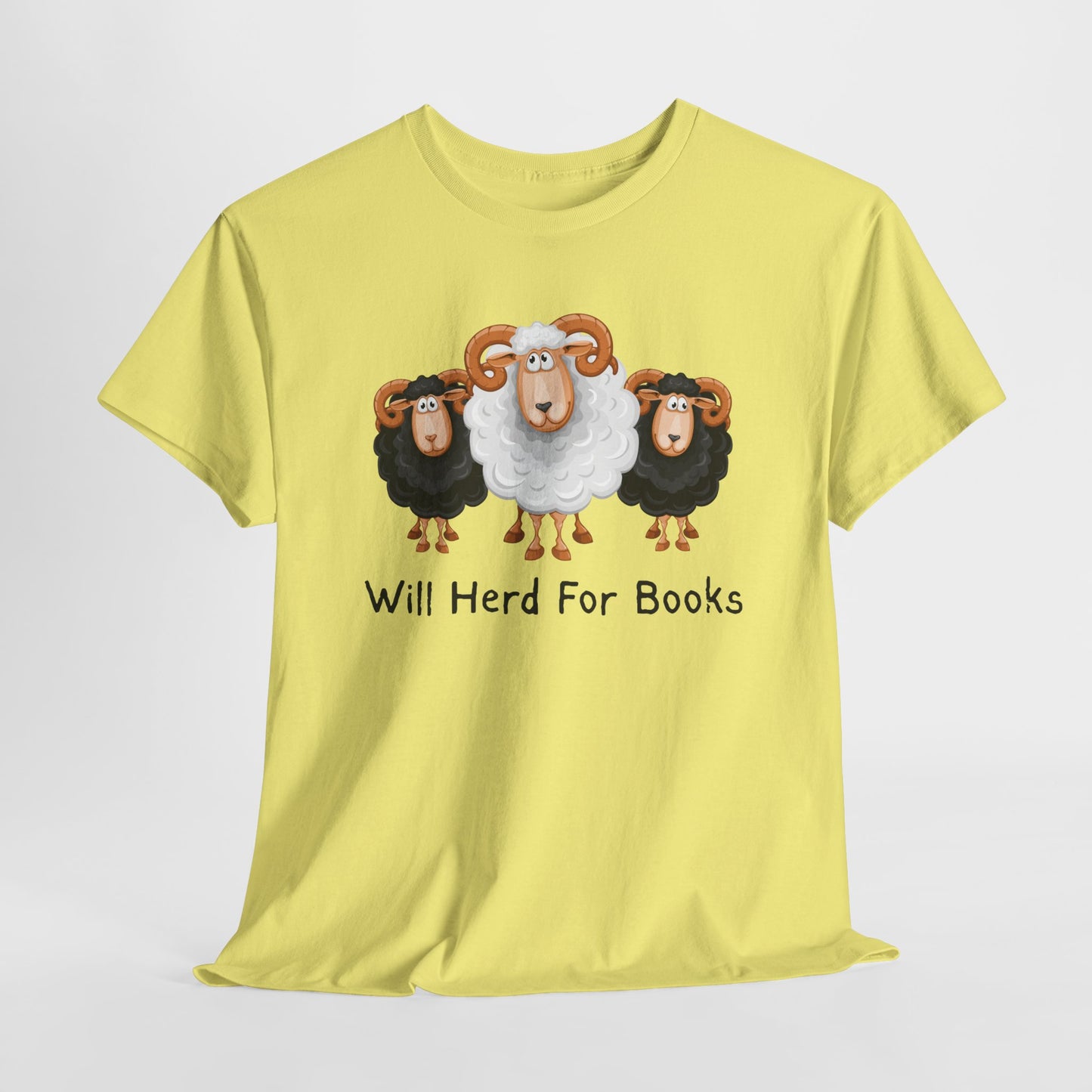 Teen/Adult Unisex Will Herd for Books Tee – Flock to Fiction