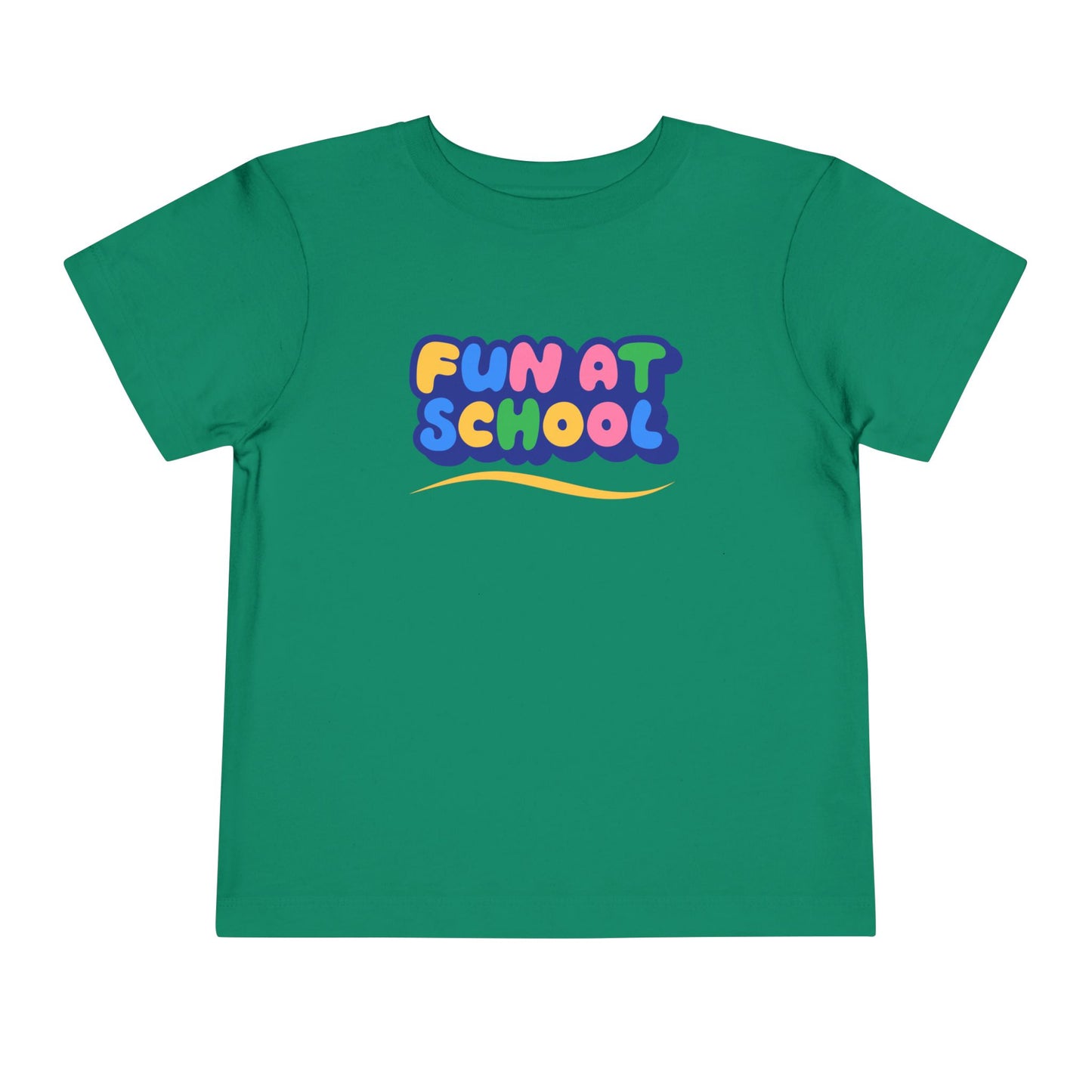 Toddler Fun at School Tee โ Bright & Happy Shirt for Little Learners