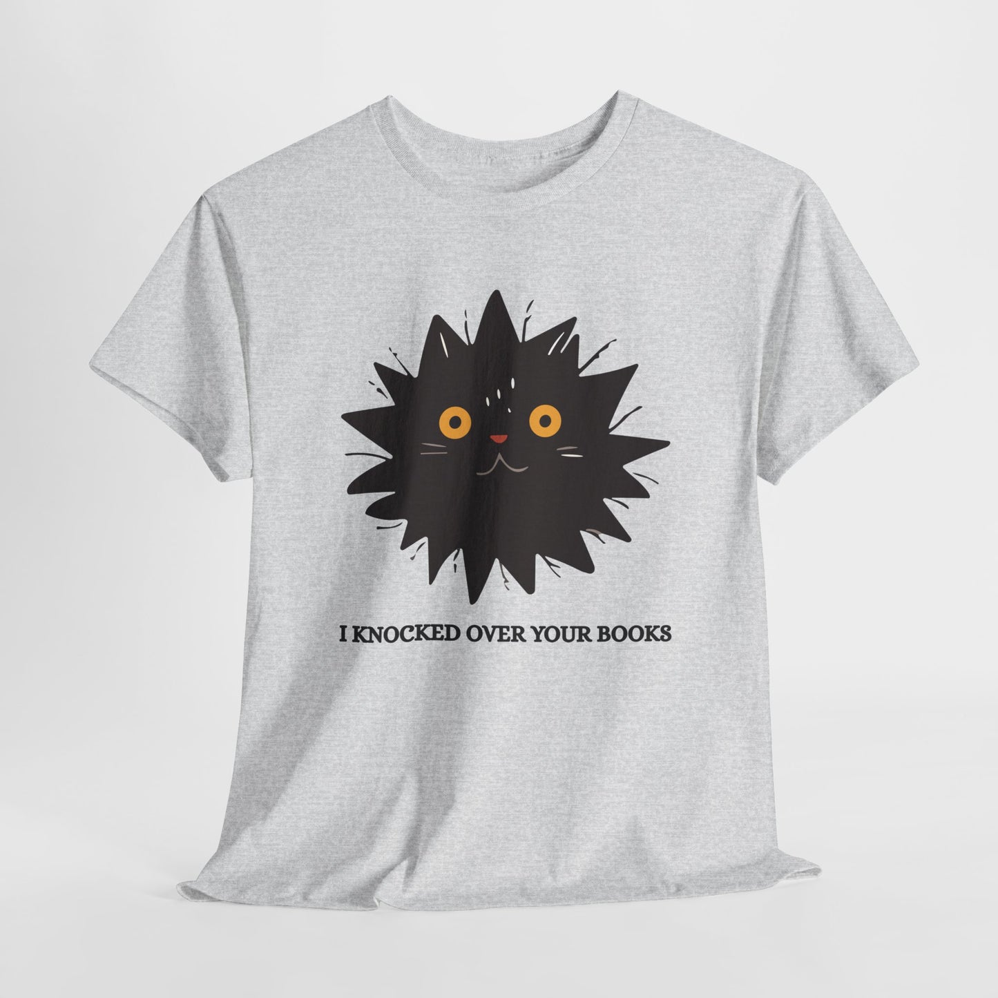 Teen/Adult Unisex Book Wrecker Cat Tee – Oops…