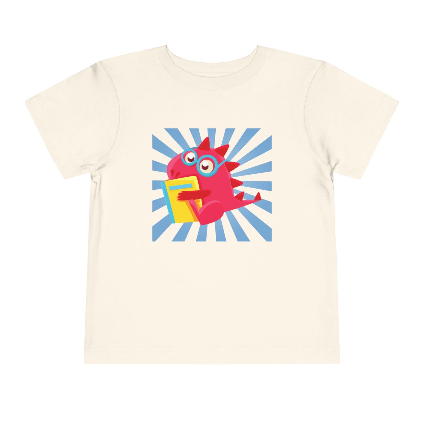 Toddler Reading Dragon Tee β Fierce Fun for Little Book Lovers