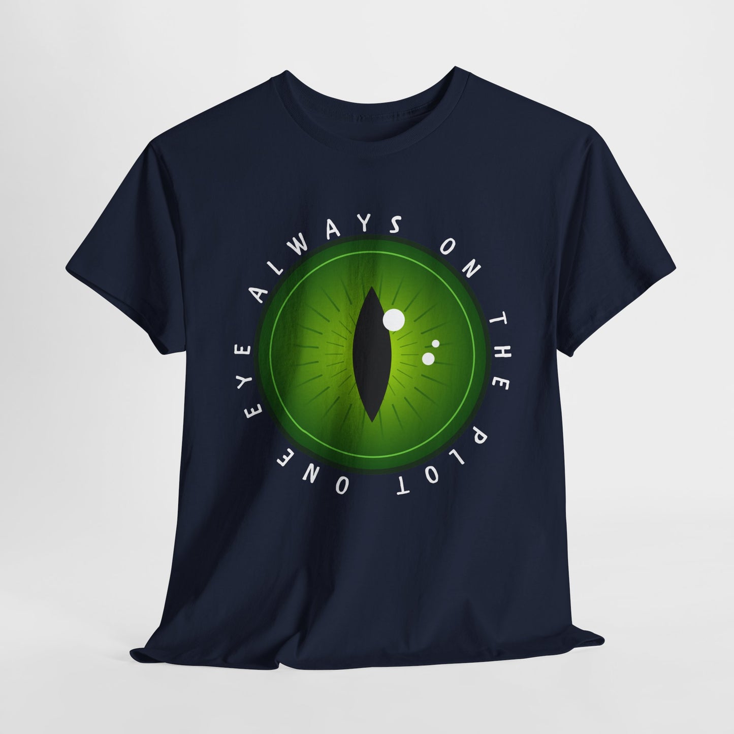 Teen/Adult Unisex One Eye on the Plot β Bold Reader Focus Tee