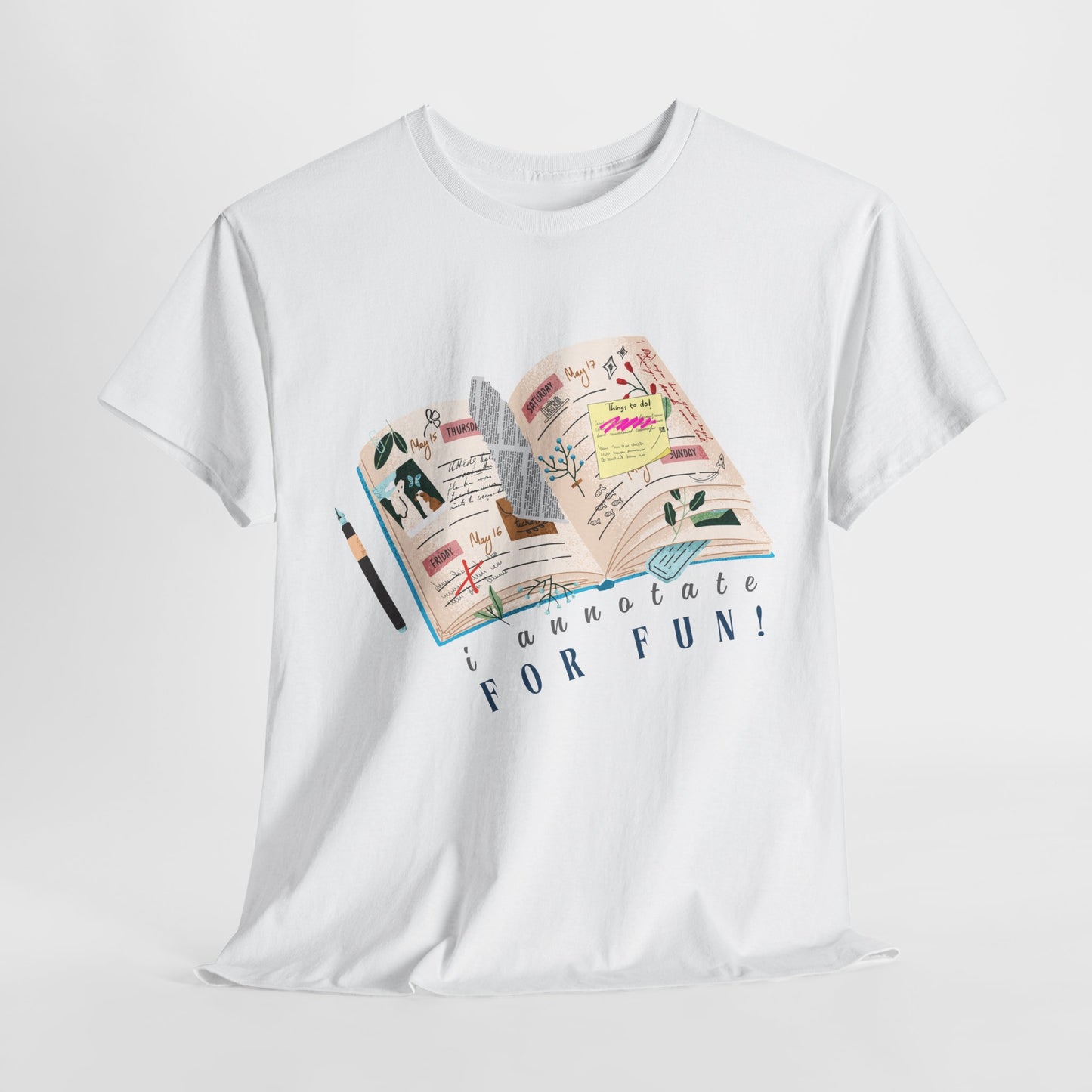 Teen/Adult Unisex Tee β I Annotate for Fun