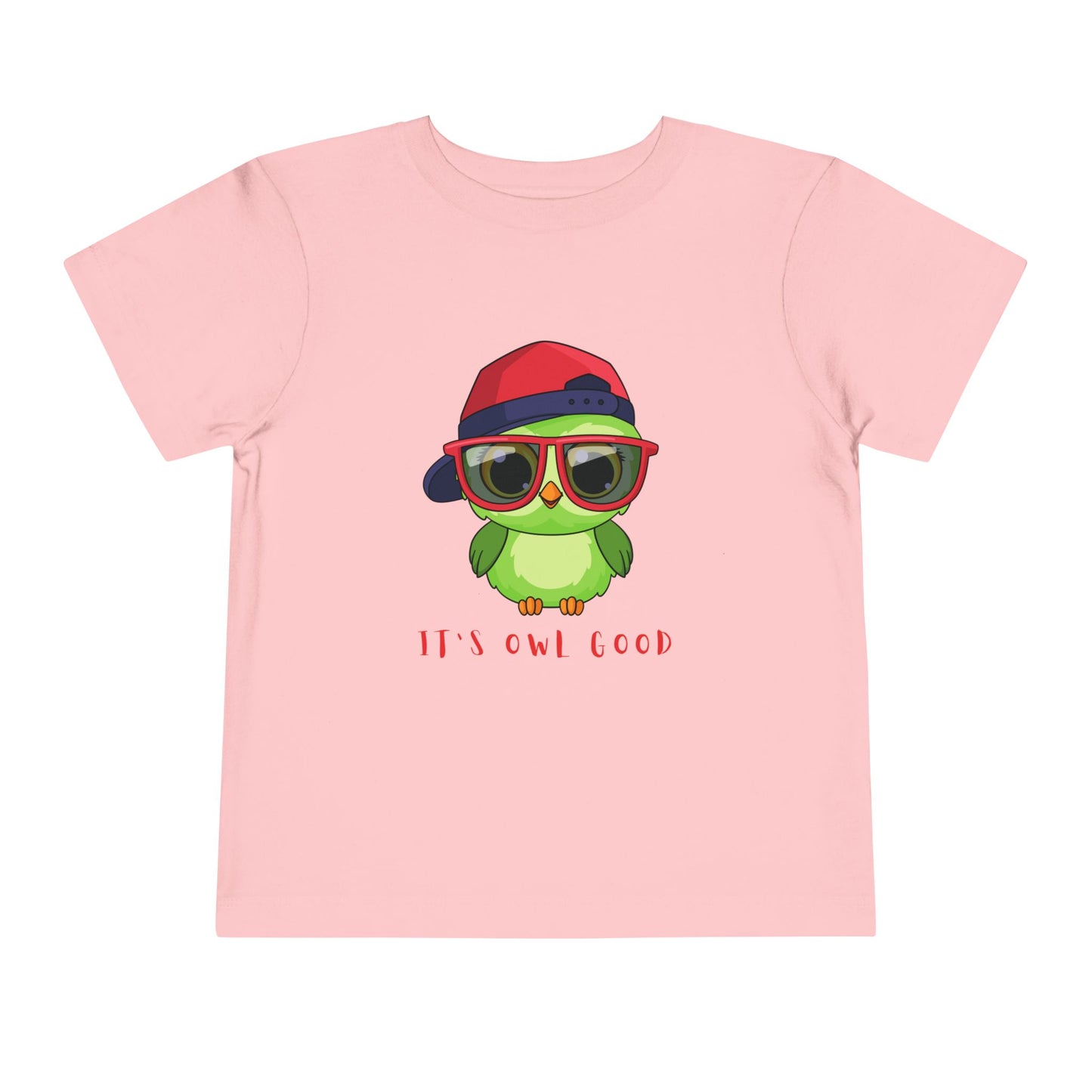 Toddler It’s Owl Good Tee – Cool Owl Shirt for Laid-Back Littles