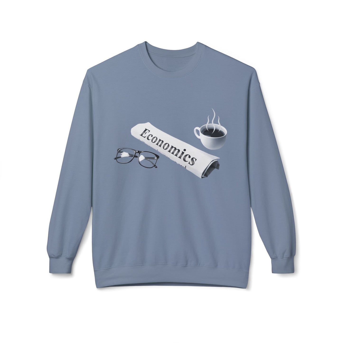 Teen/Adult Unisex Economics Sweatshirt β Classic Scholar Design for Thinkers and Analysts