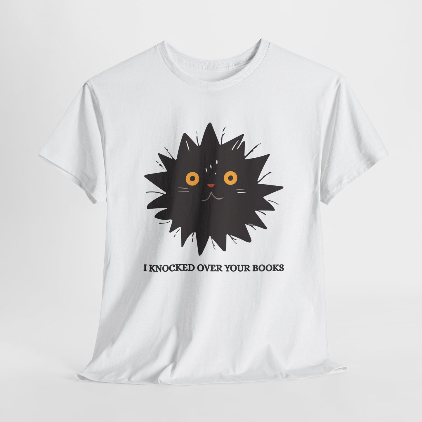 Teen/Adult Unisex Book Wrecker Cat Tee – Oops…