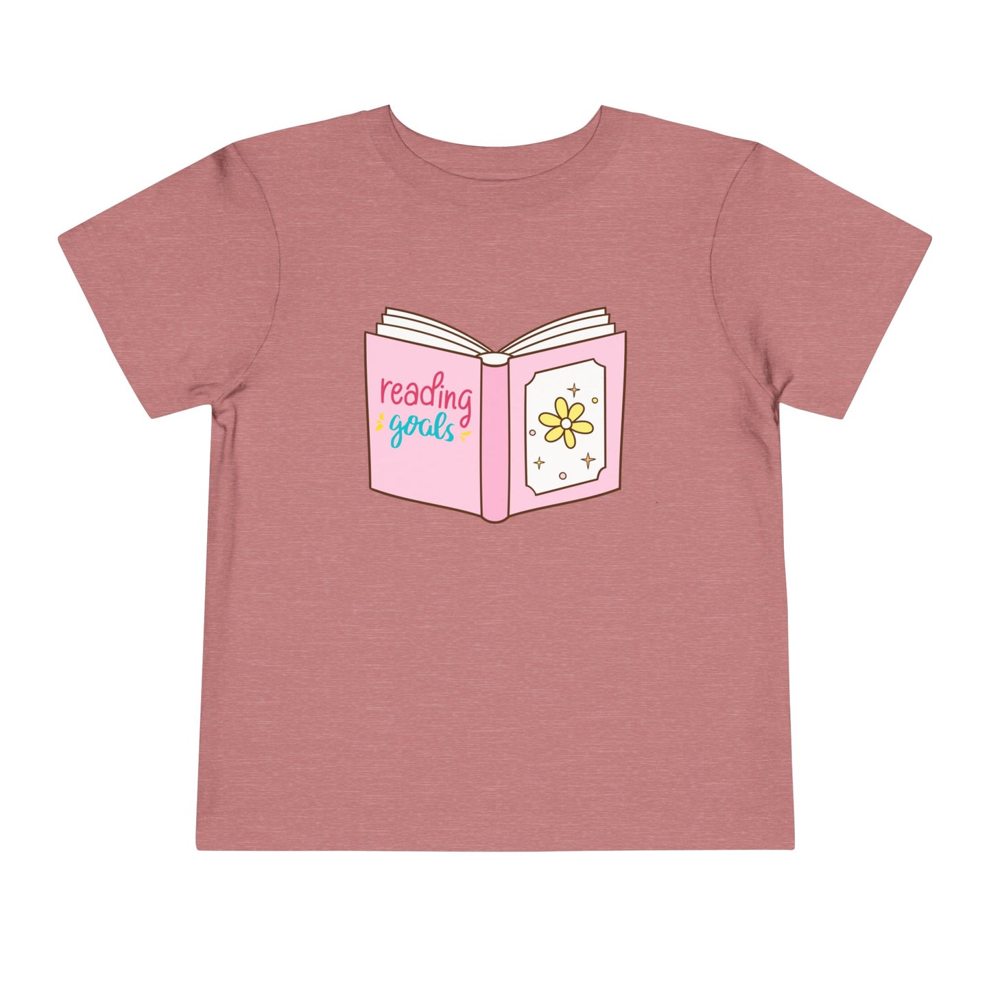 Toddler Reading Goals Tee – Sweet Style for Little Book Lovers