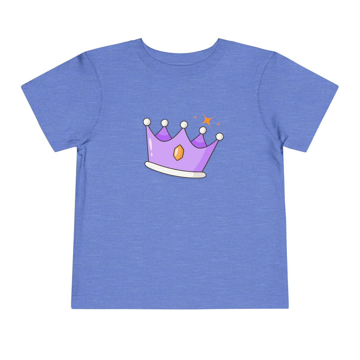 Toddler Royal Sparkle Tee β Crowned Cuteness for Little Royals