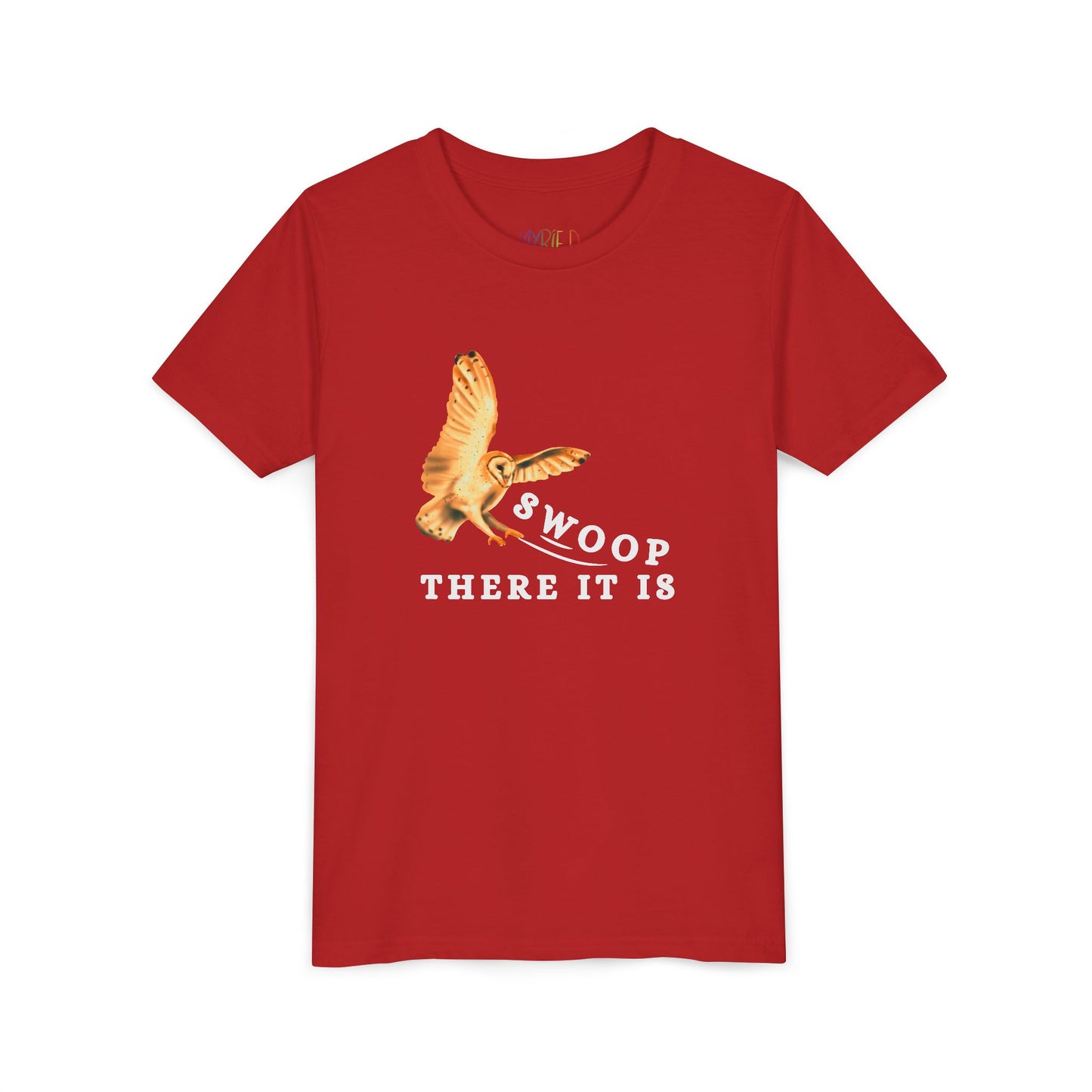 Youth Swoop There It Is T-Shirt – Playful Owl Tee Inspired by Mei-Mei