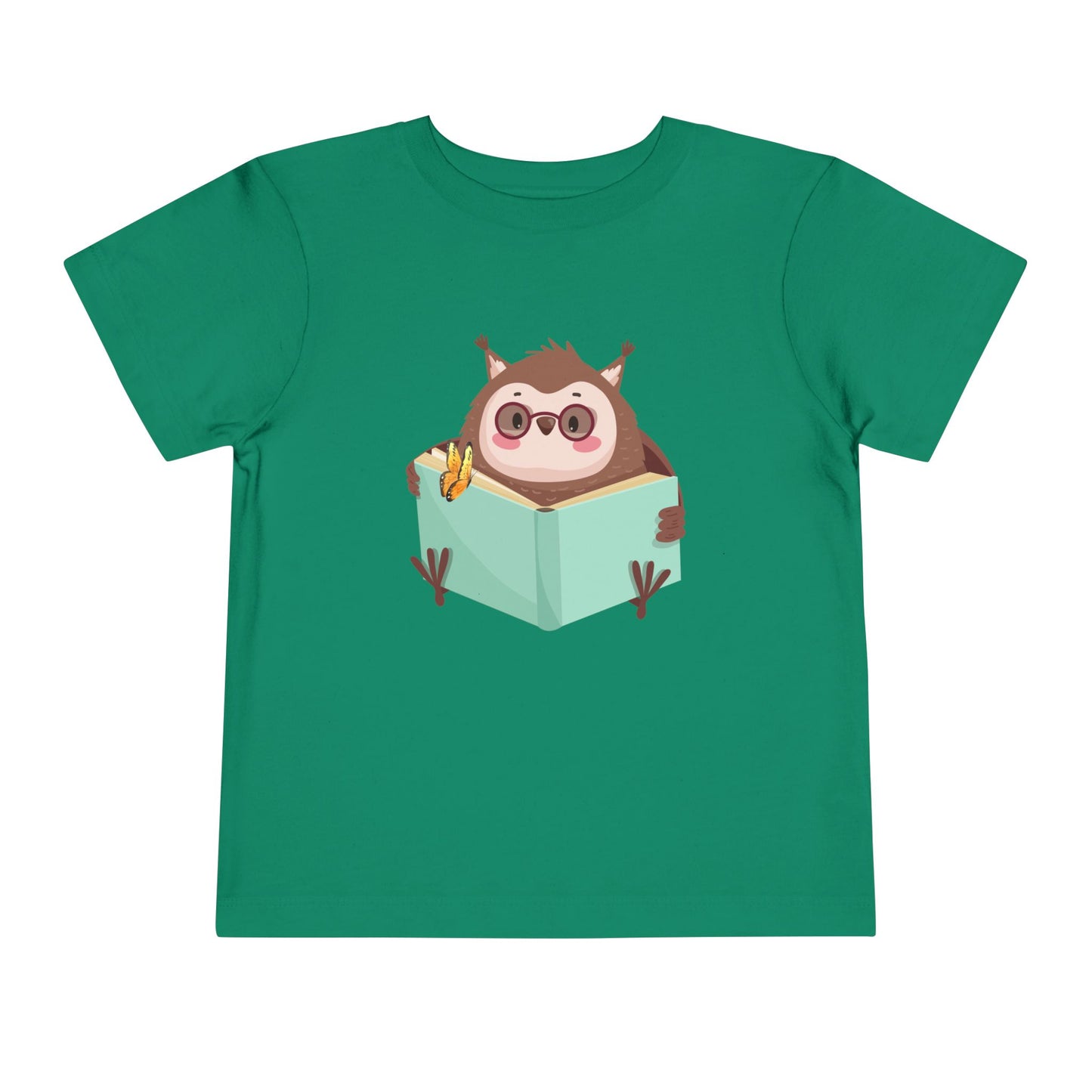 Toddler Owl Reading Tee β Wise Style for Little Learners