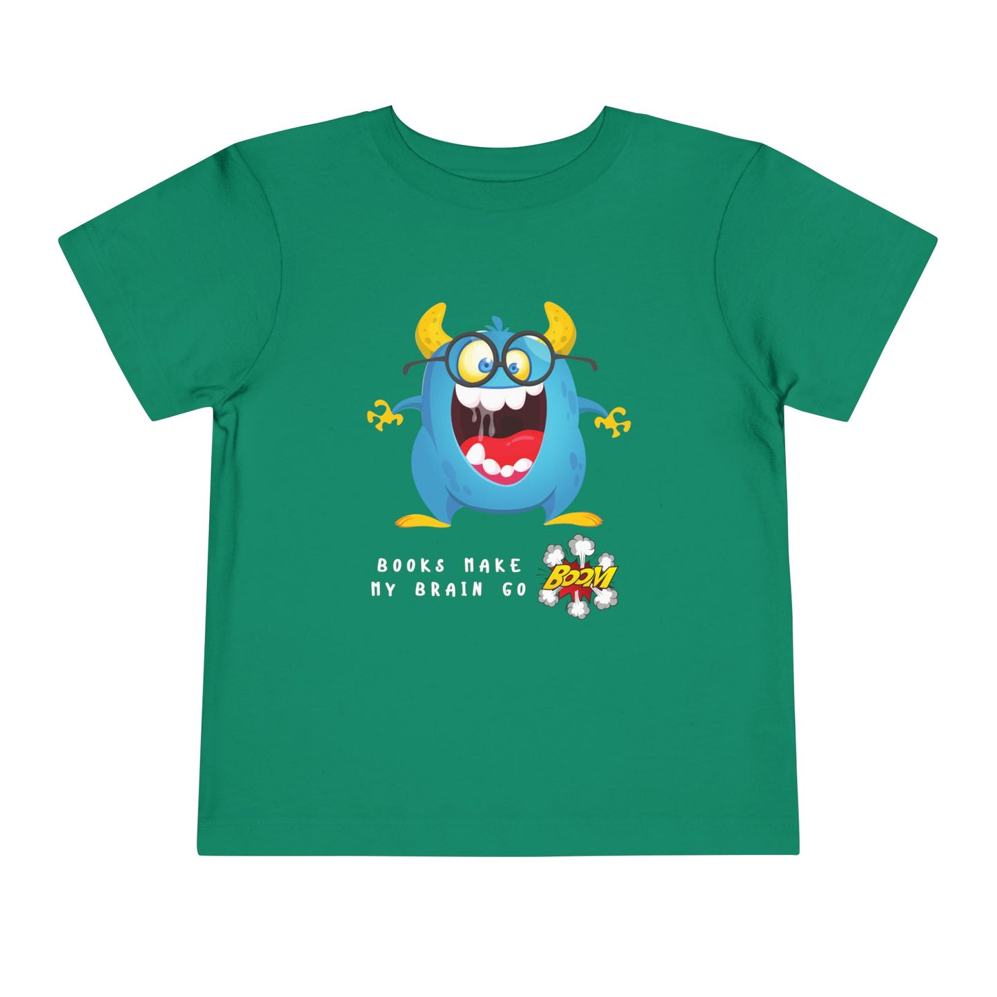 Toddler Brain Boom Reading Tee