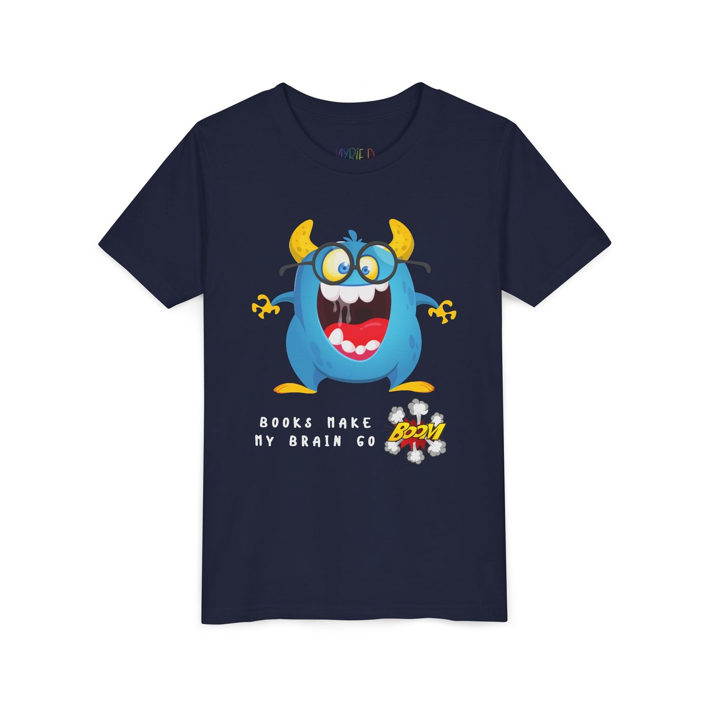 Youth Brain Boom Reading Tee