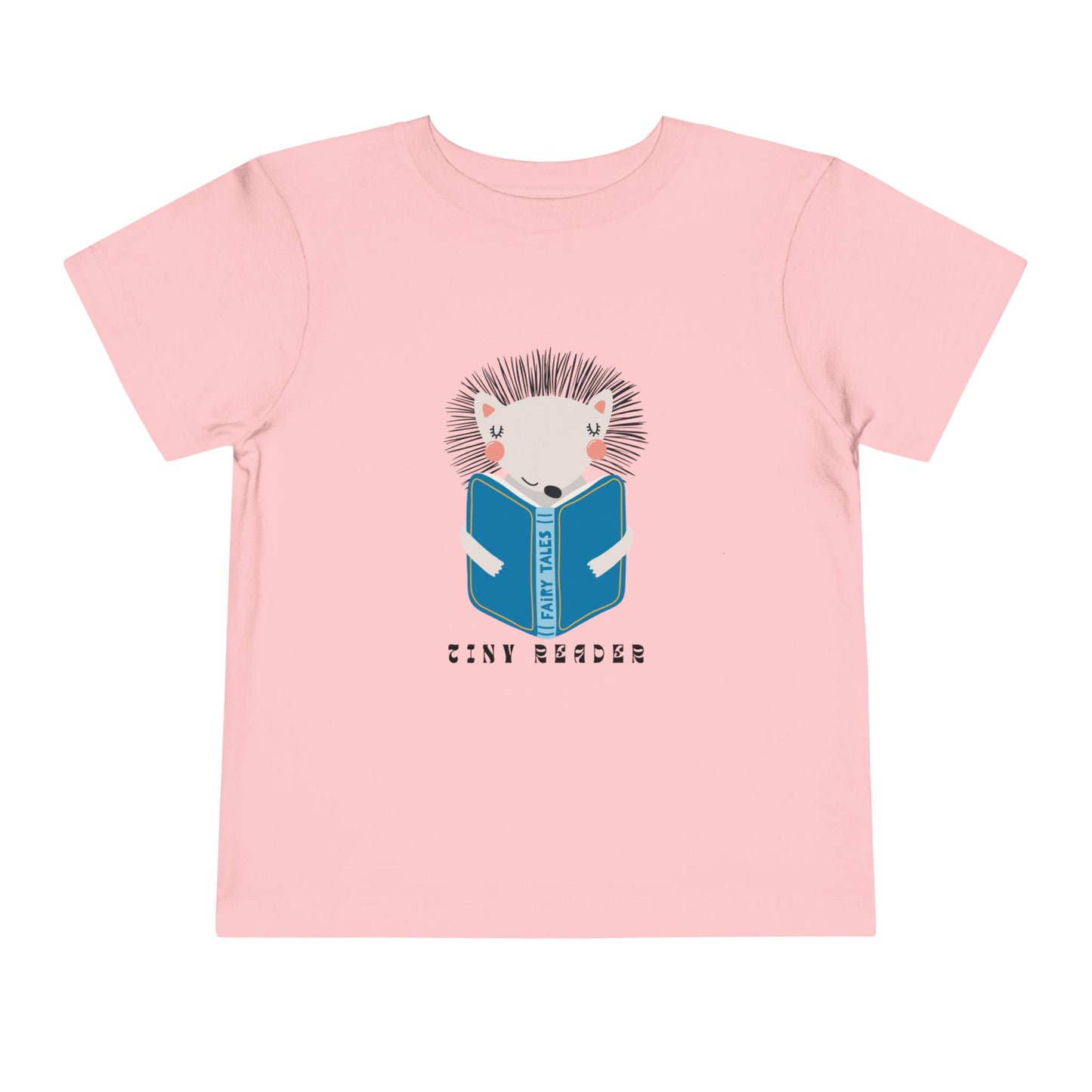 Toddler Tiny Reader Tee β Hedgehog Cuteness Meets Fairy Tale Fun