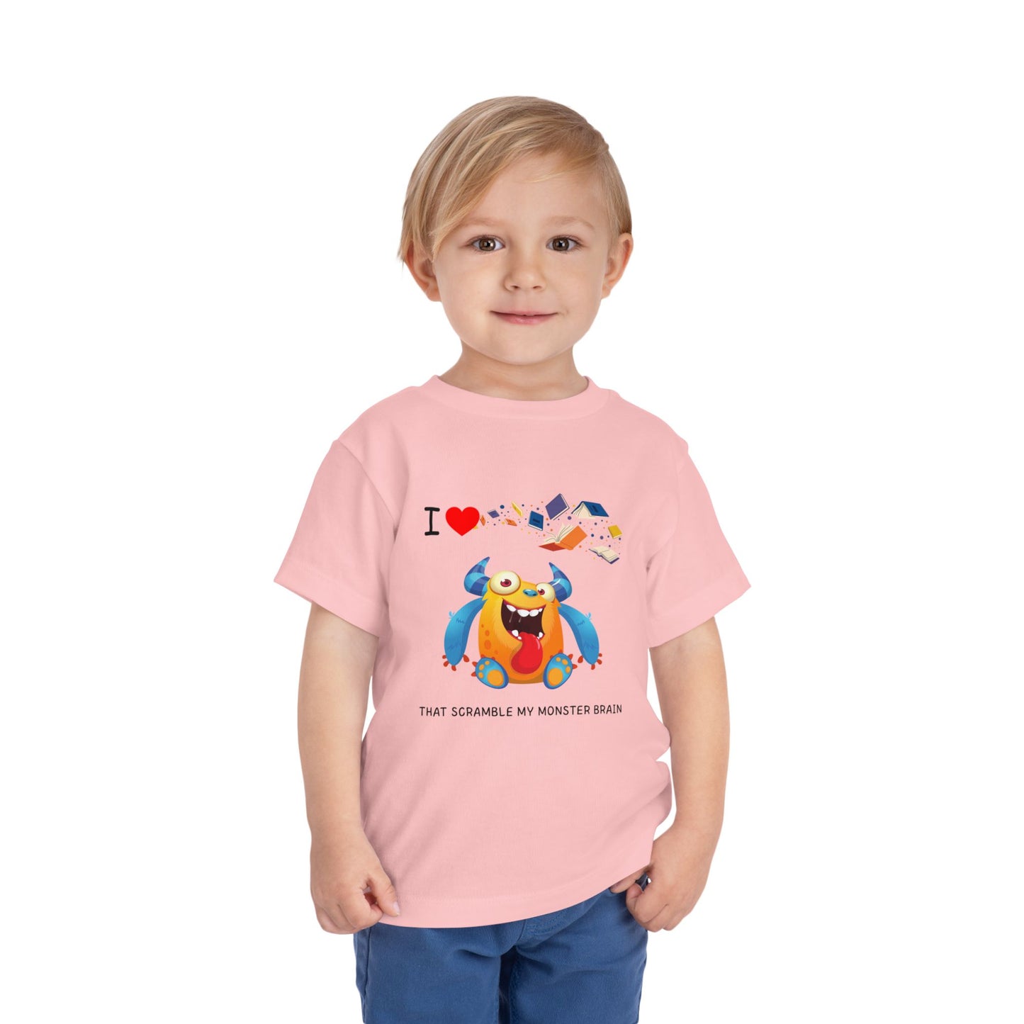 Toddler Monster Brain Scramble Tee