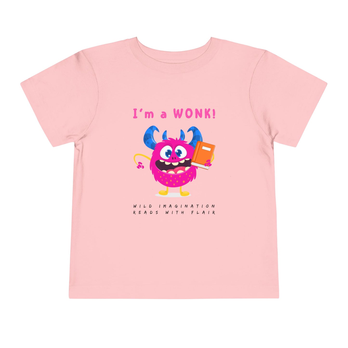 Toddler I’m a WONK! Imaginative Book Lover T-Shirt