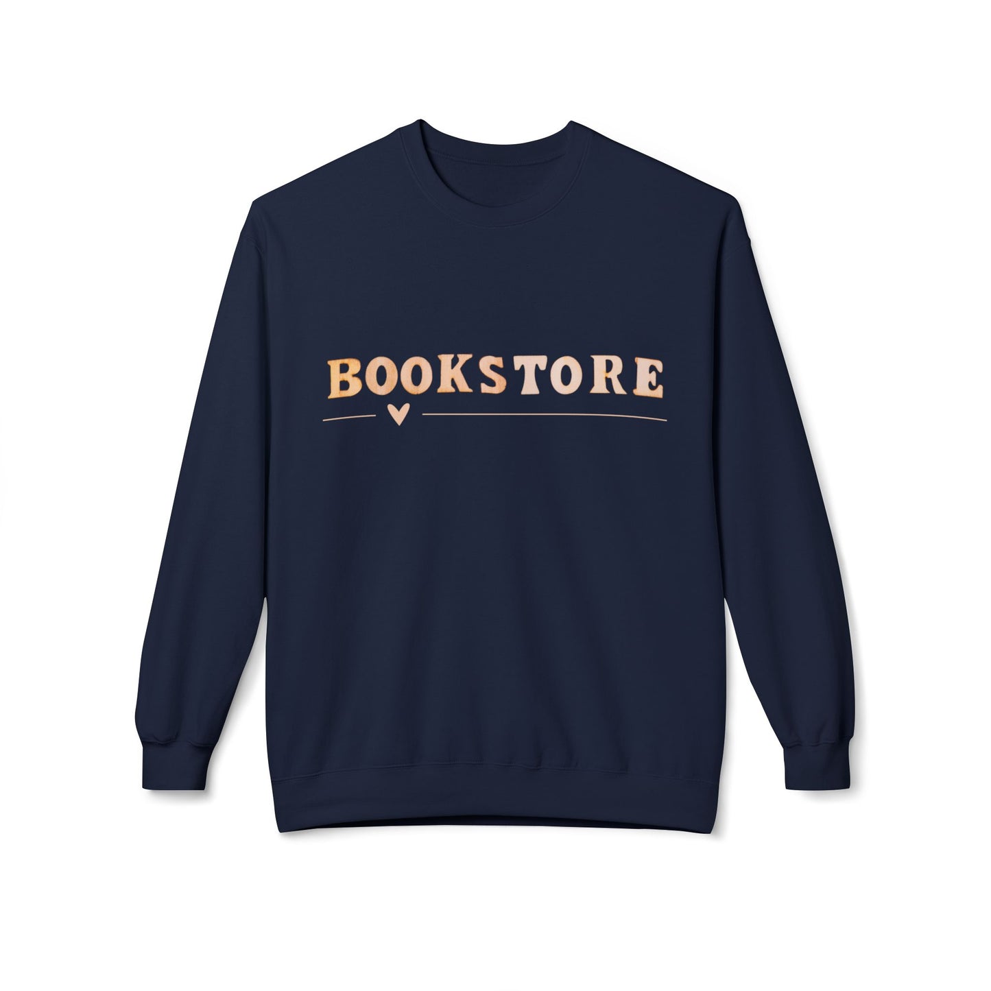 Teen/Adult Unisex Bookstore Sweatshirt – Cozy Minimalist Design for Book Lovers