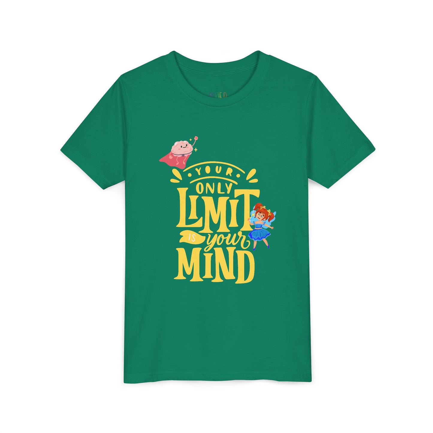 Youth Your Only Limit Is Your Mind Tee β Think Big, Fly Far