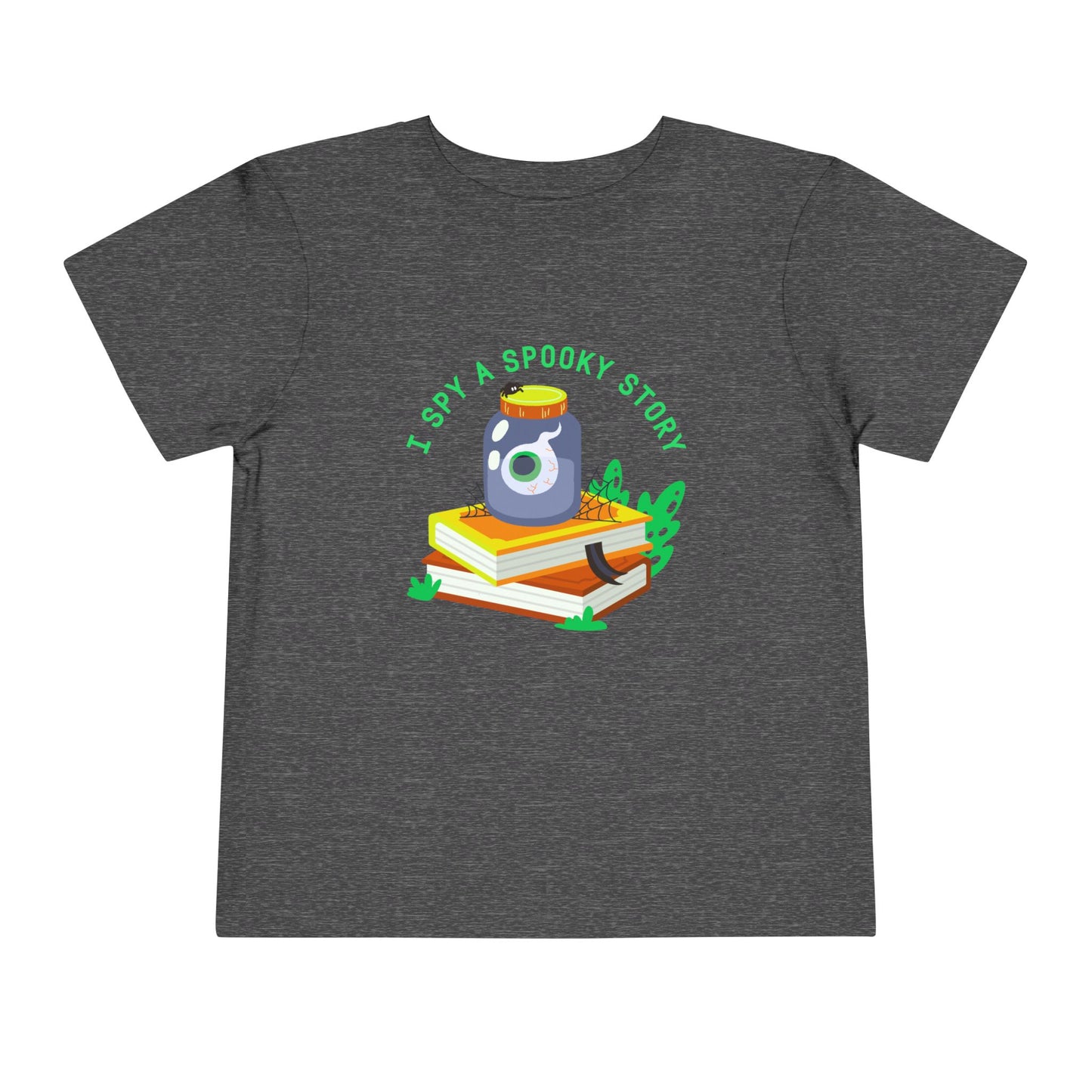 Toddler T-Shirt β I Spy a Spooky Story