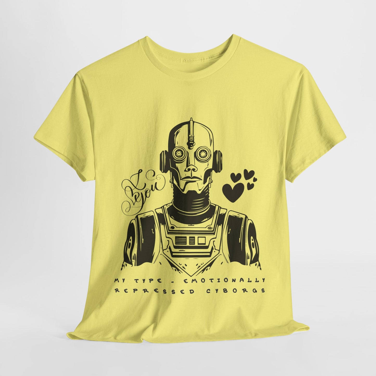 Teen/Adult Unisex – Emotionally Repressed Cyborg Tee