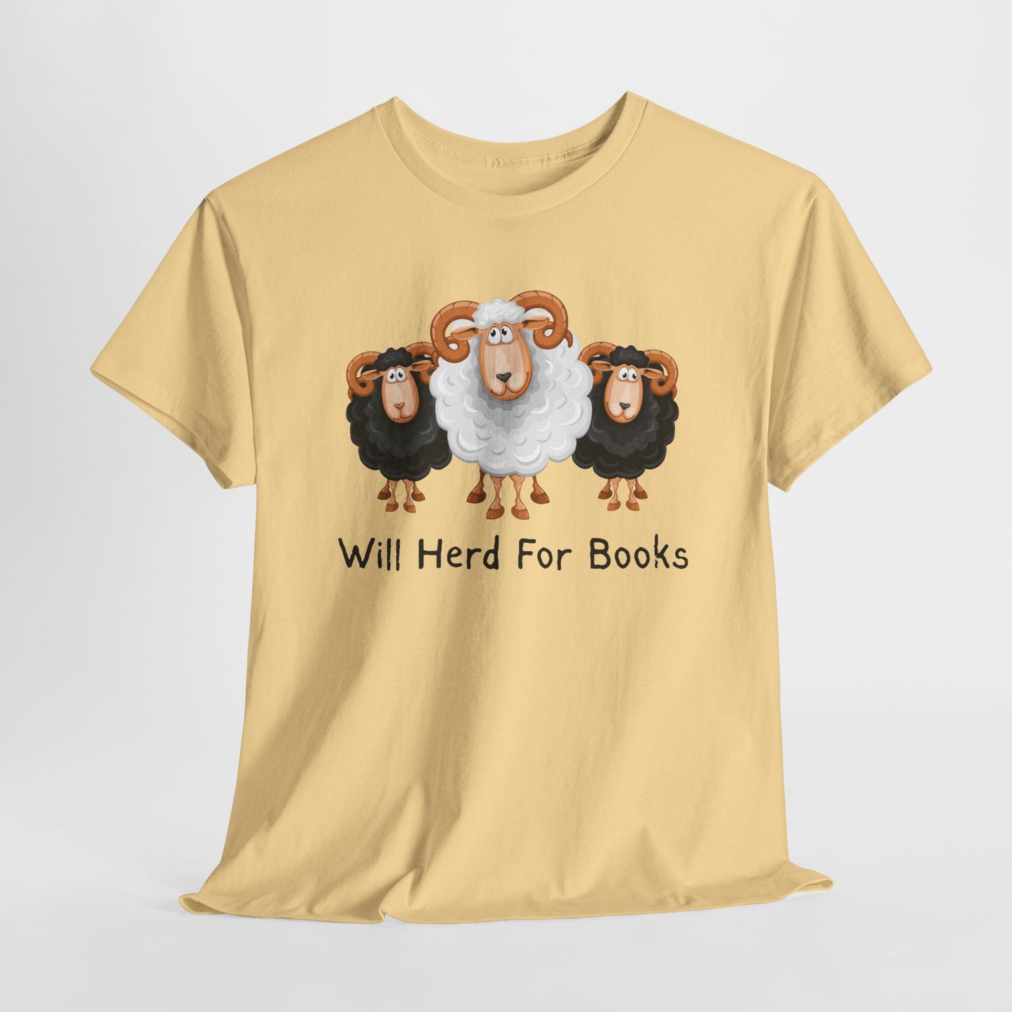 Teen/Adult Unisex Will Herd for Books Tee – Flock to Fiction
