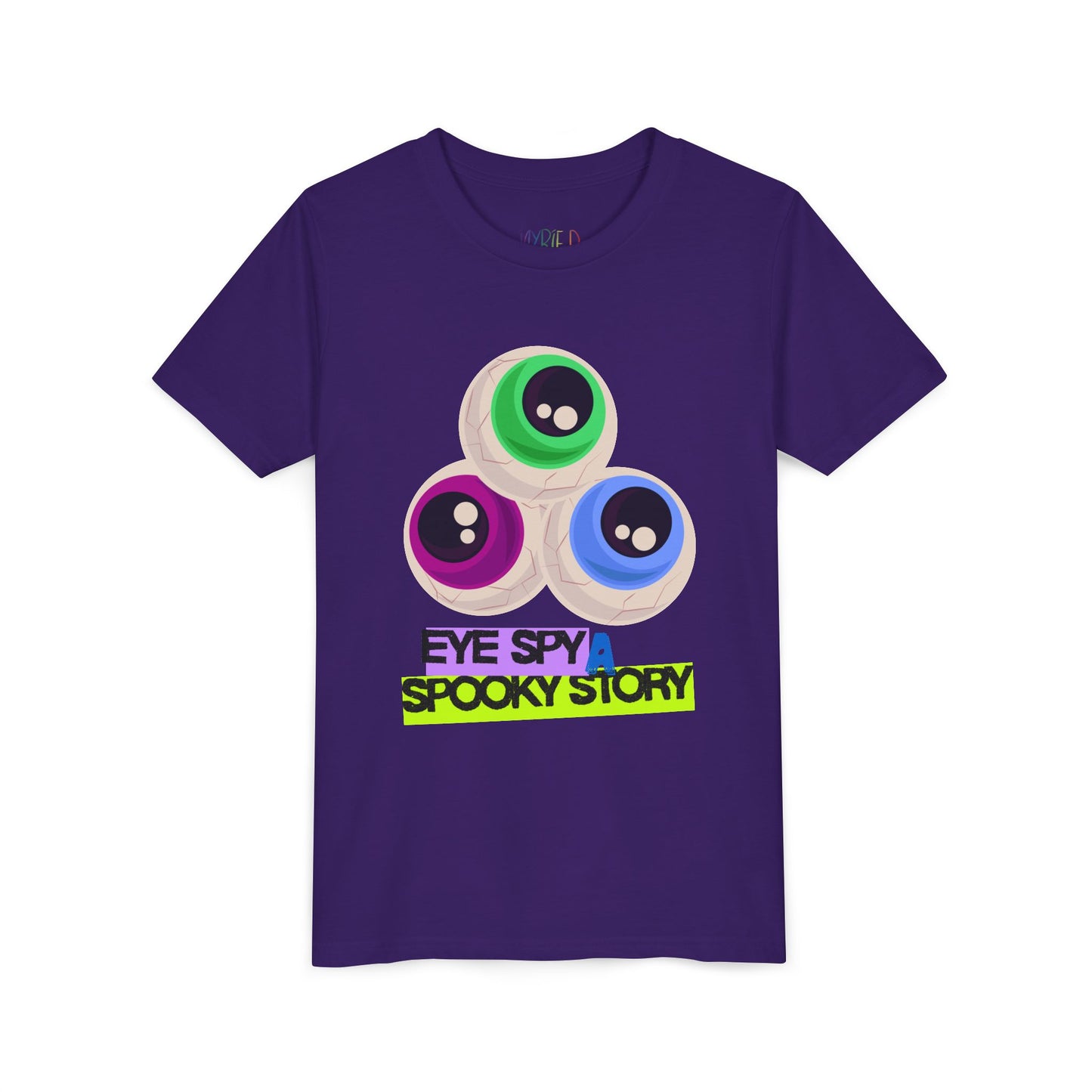 Youth Eye Spy a Spooky Story T-Shirt