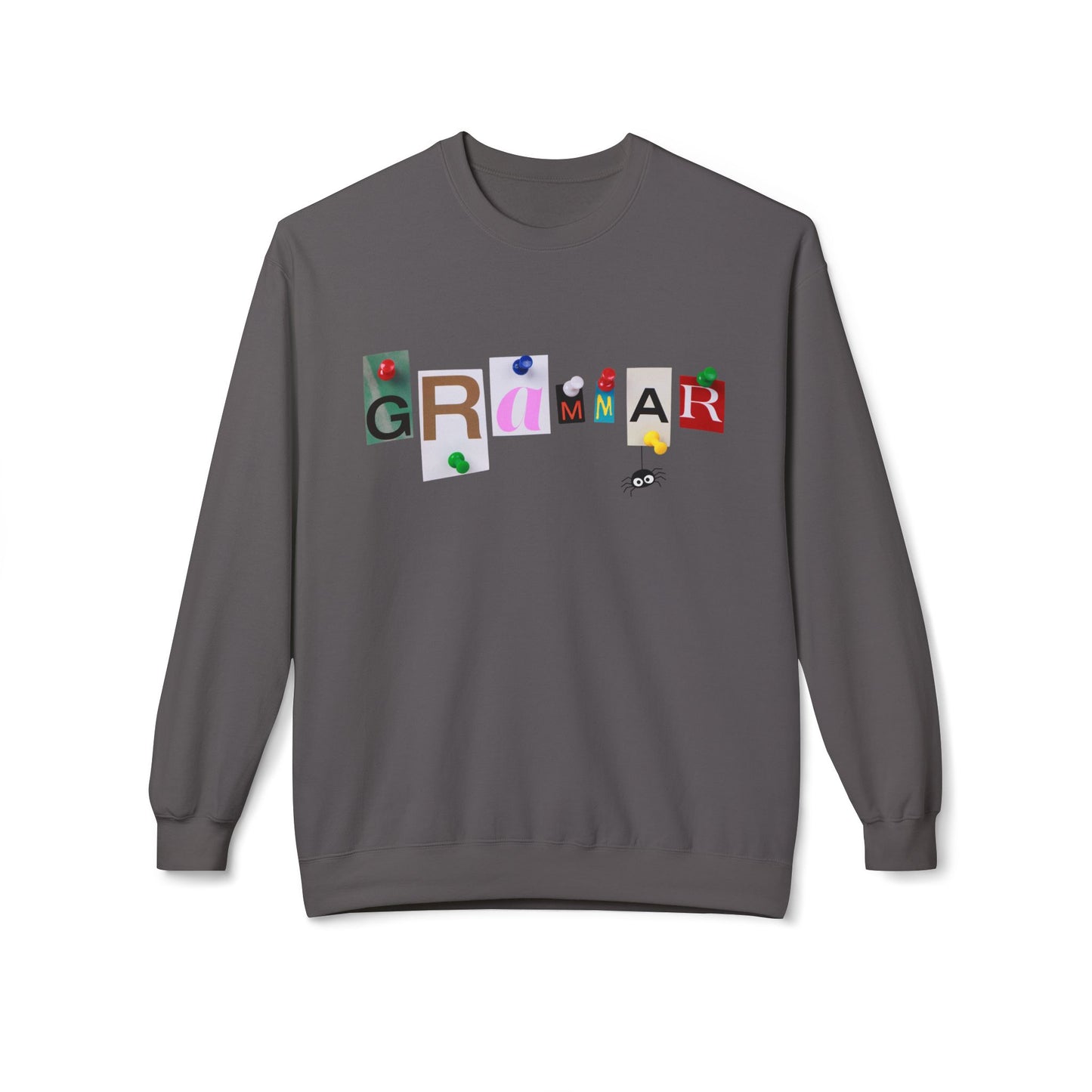 Teen/Adult Unisex Grammar Sweatshirt β Fun Teacher Design for Word Nerds and Language Lovers