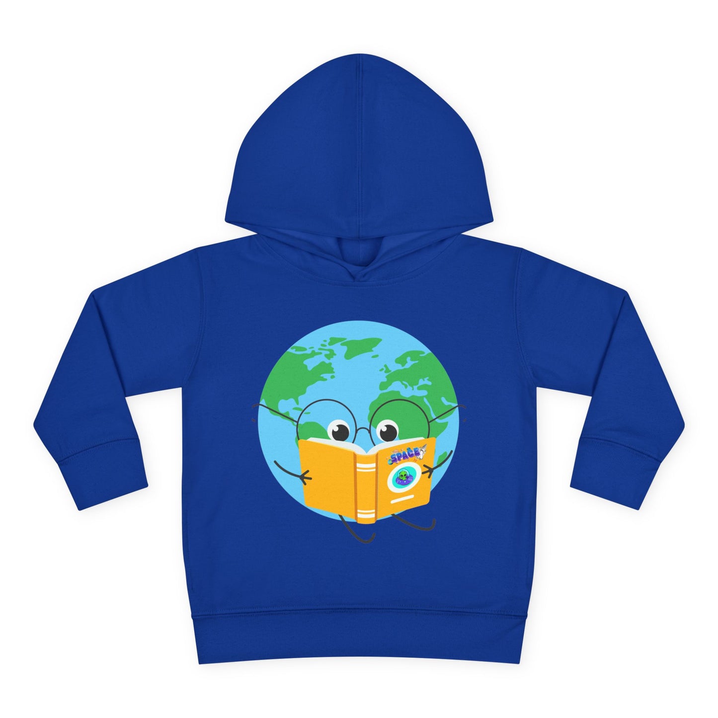 Toddler Reading Around the World Hoodie – Earth Book Design