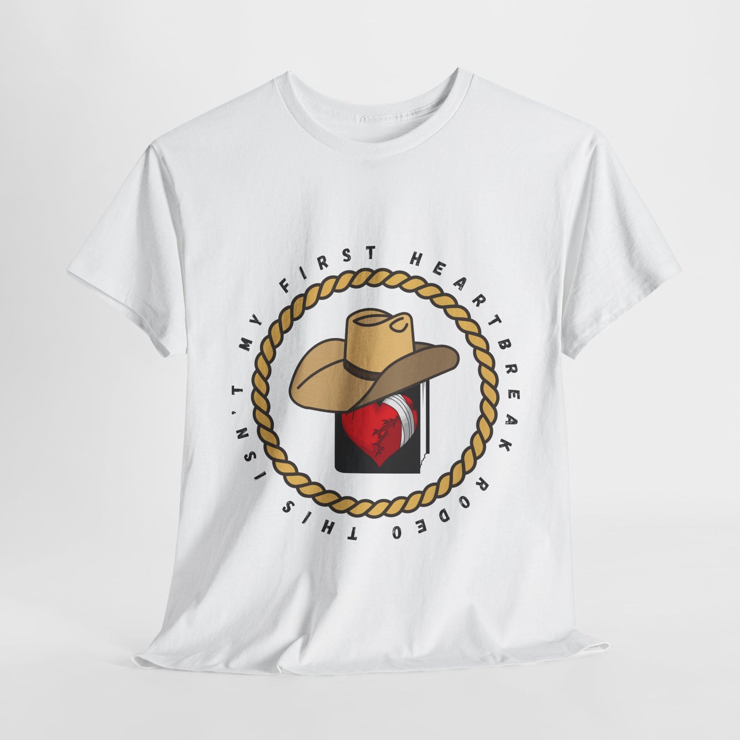 Teen/Adult Unisex Tee – This Isn’t My First Heartbreak Rodeo