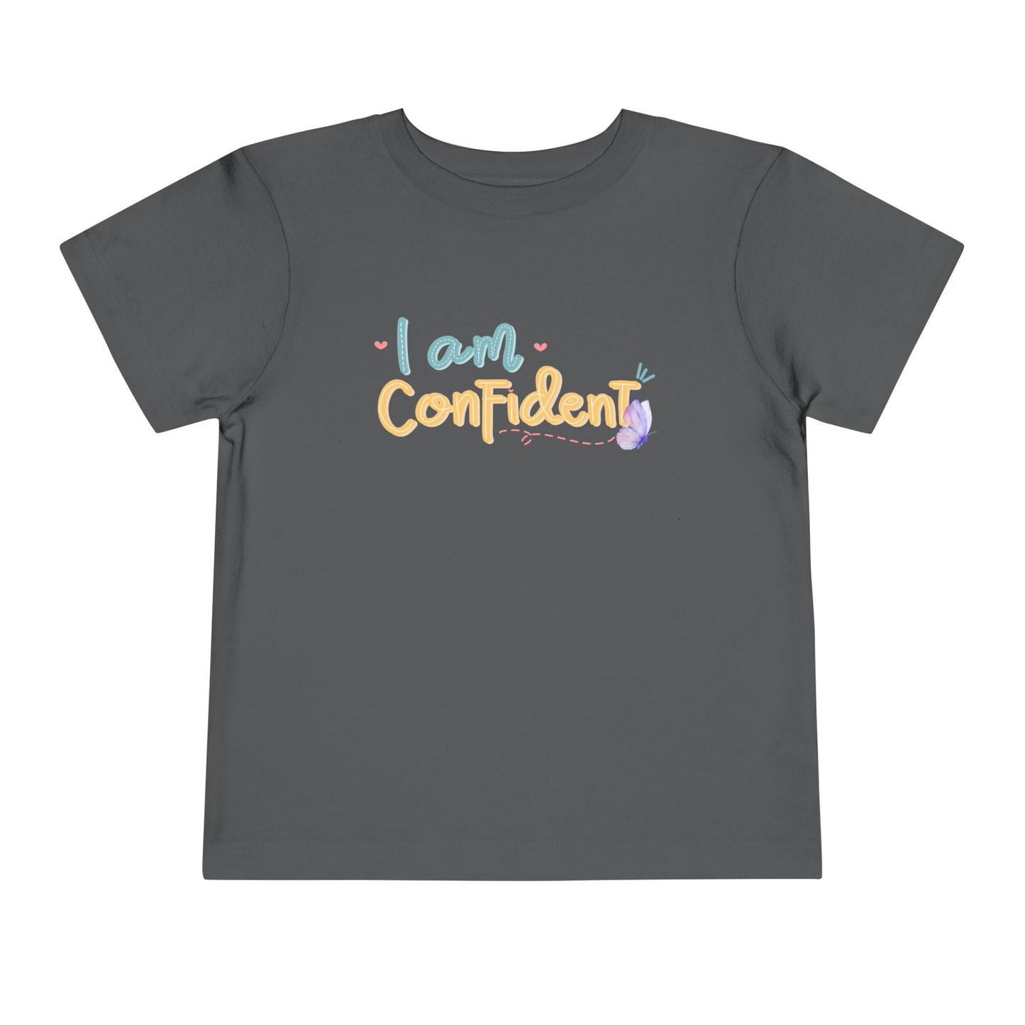 Toddler I Am Confident Tee β Empowering Affirmation Shirt for Kids