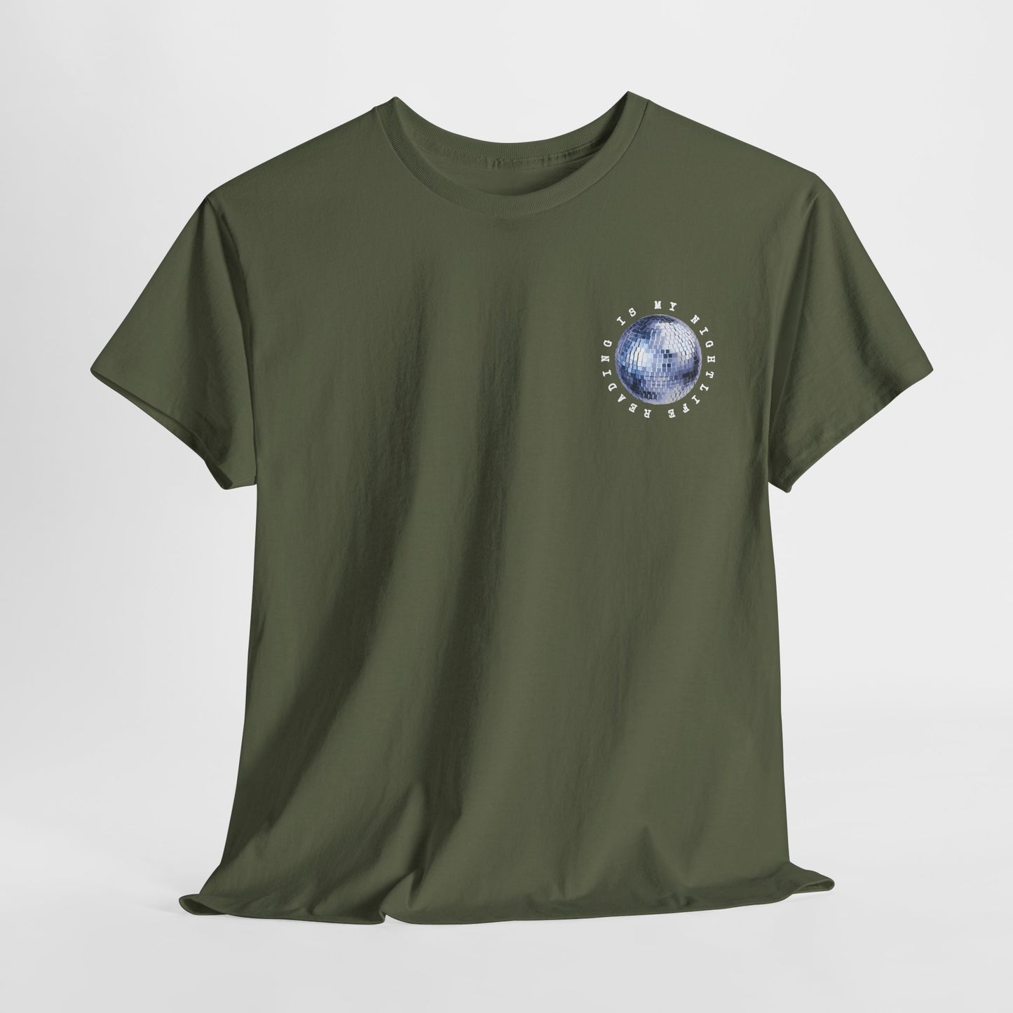Teen/Adult Unisex Reading Is My Nightlife Tee