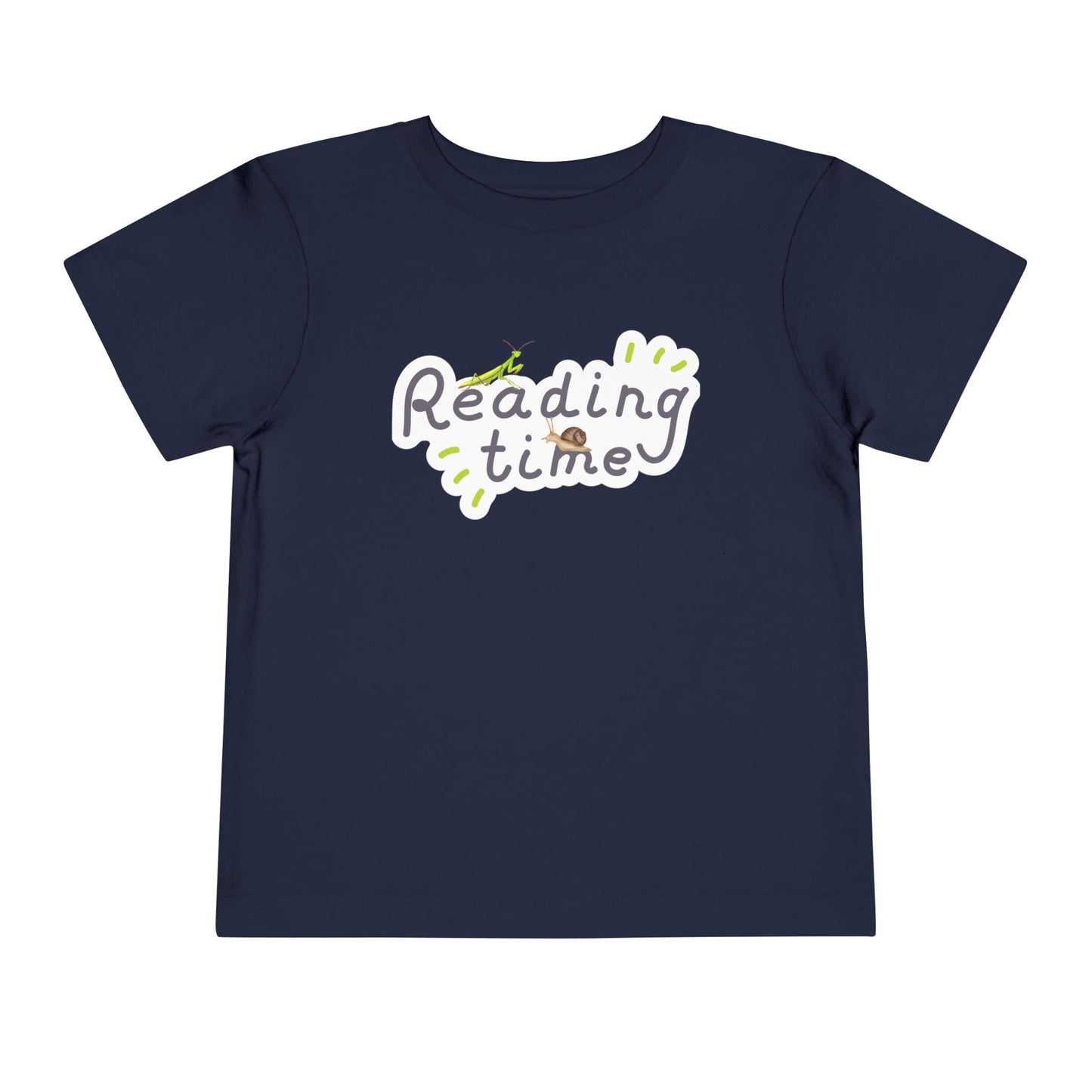 Toddler Reading Time Tee – Nature-Inspired Shirt for Book-Loving Kids
