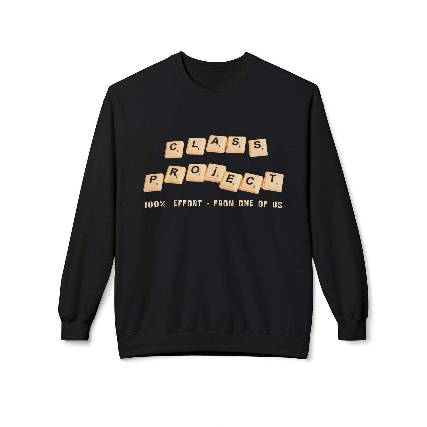 Teen/Adult Unisex Class Project Sweatshirt β Funny Group Work Design for Students and Teachers